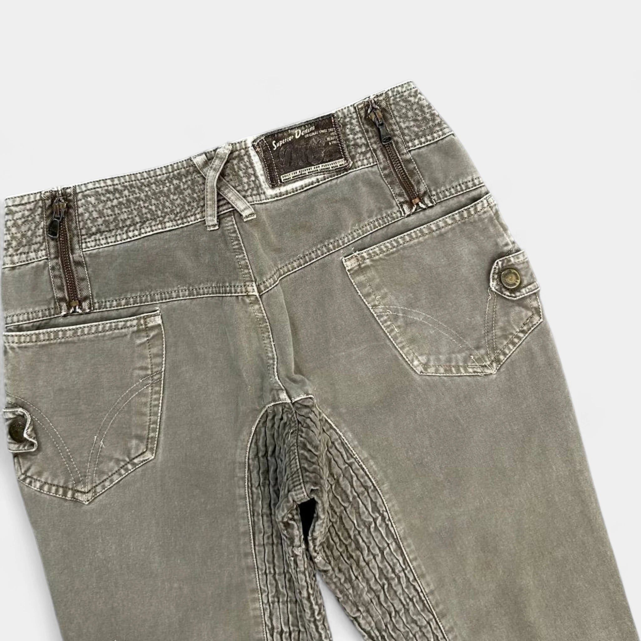 Dolce & Gabbana Green Military Style Pants