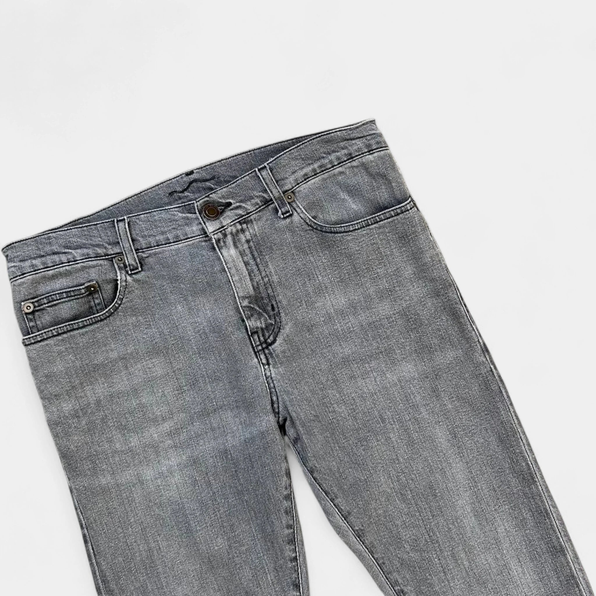 Saint Laurent Hedi Slimane2016 Grey Skinny Jeans