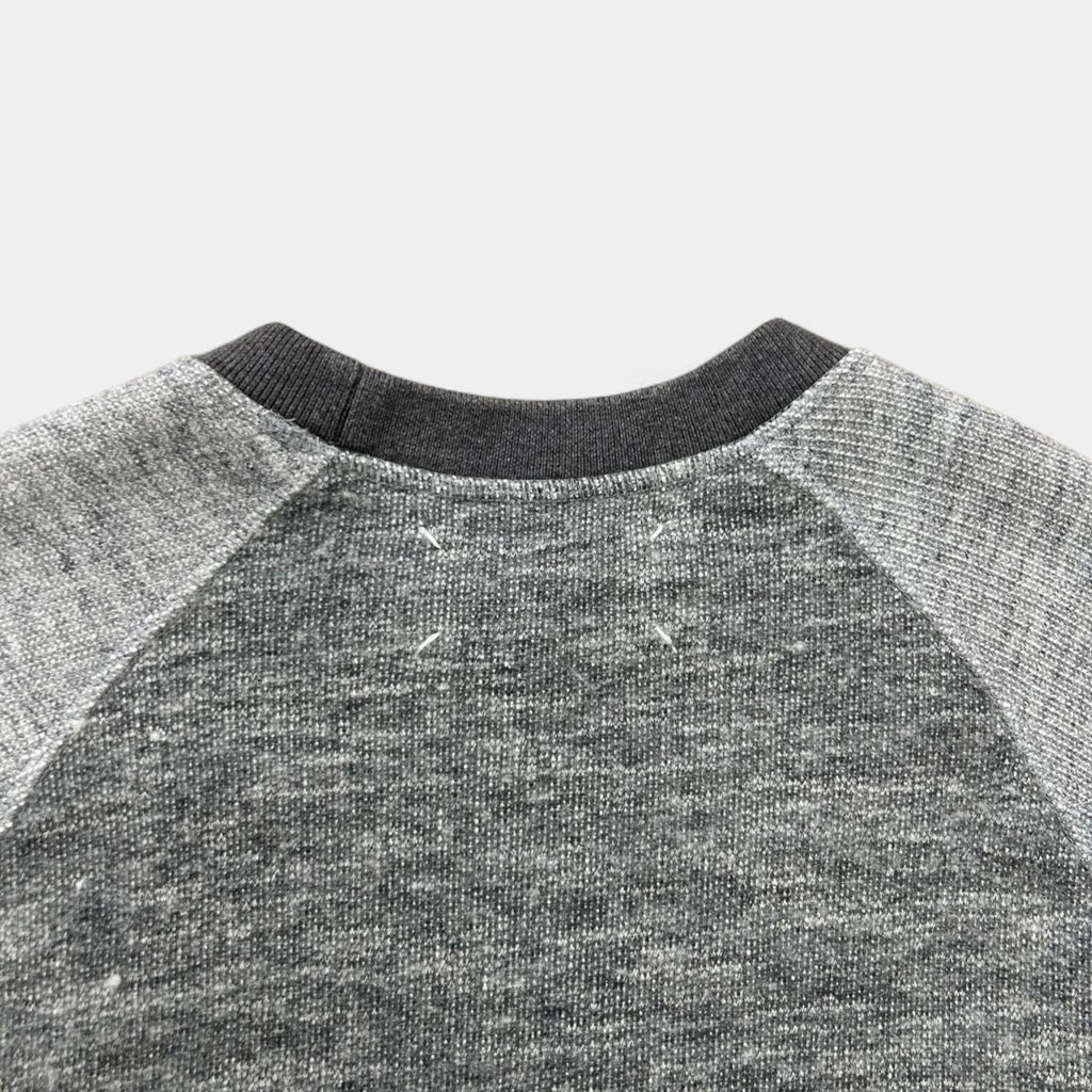 Maison Margiela MM10 Grey Fleece Sweatshirt