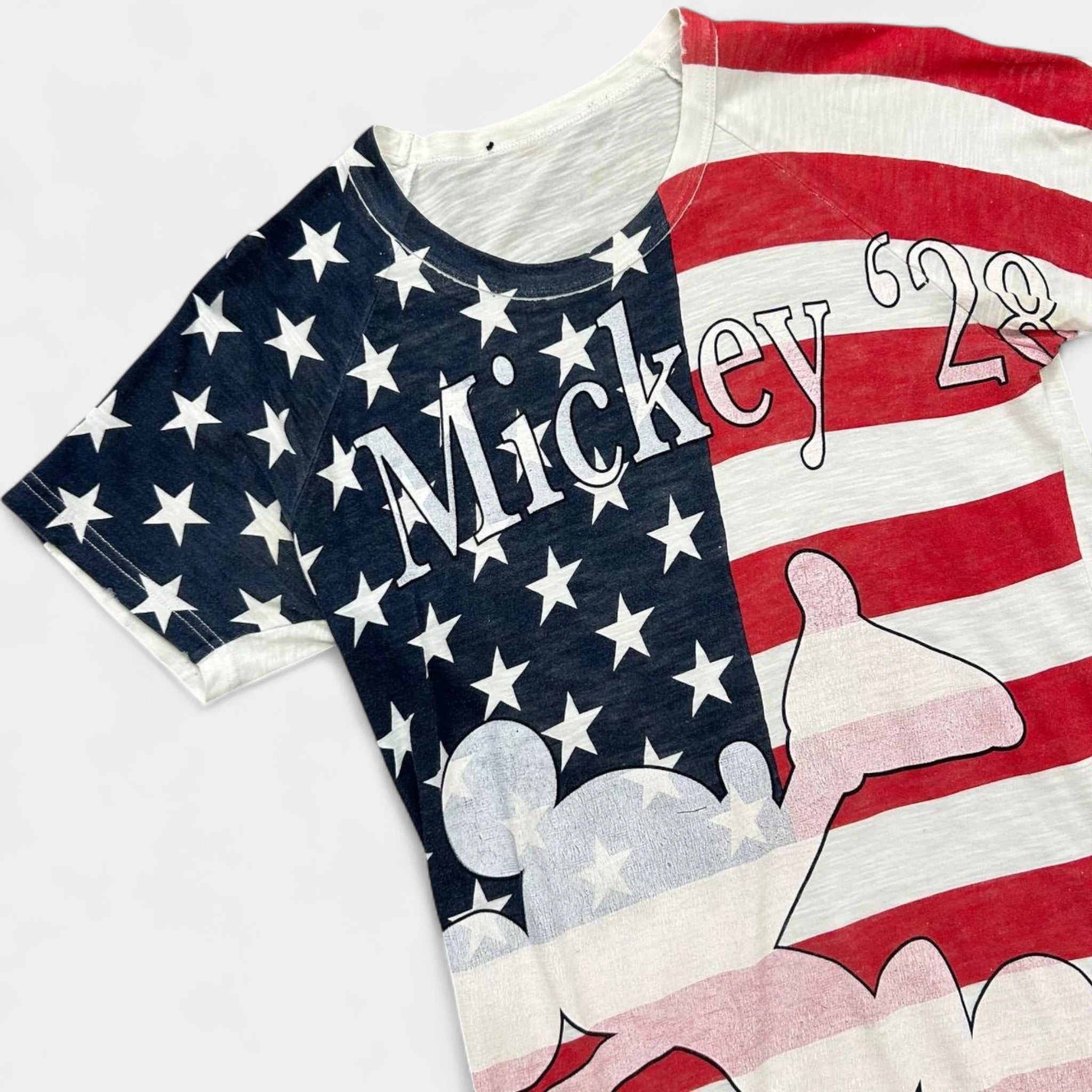 Dolce & Gabbana x Disney SS05 "Mickey '28" USA Flag Tee