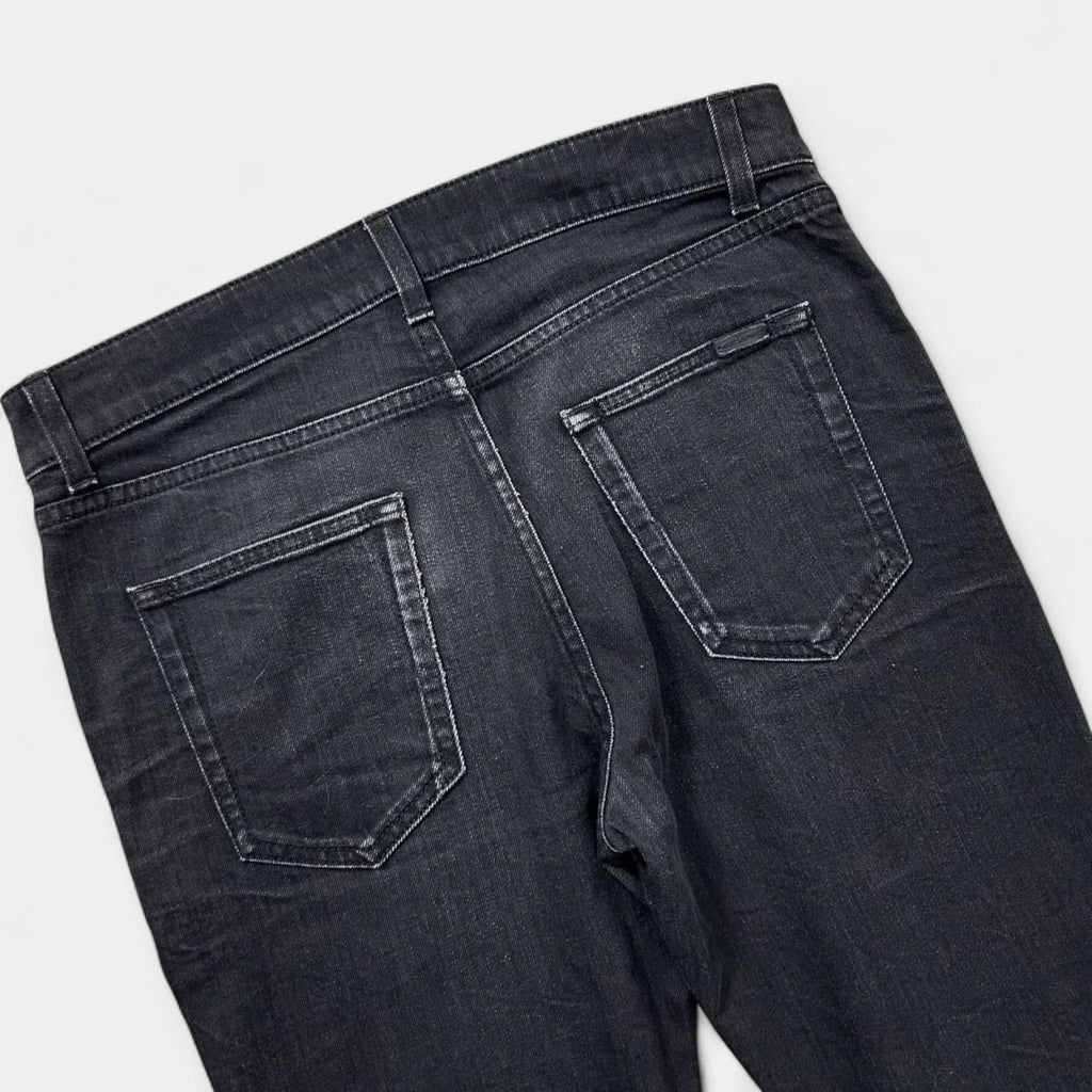 Saint Laurent D24 2016 Hedi Slimane Skinny Black Jeans