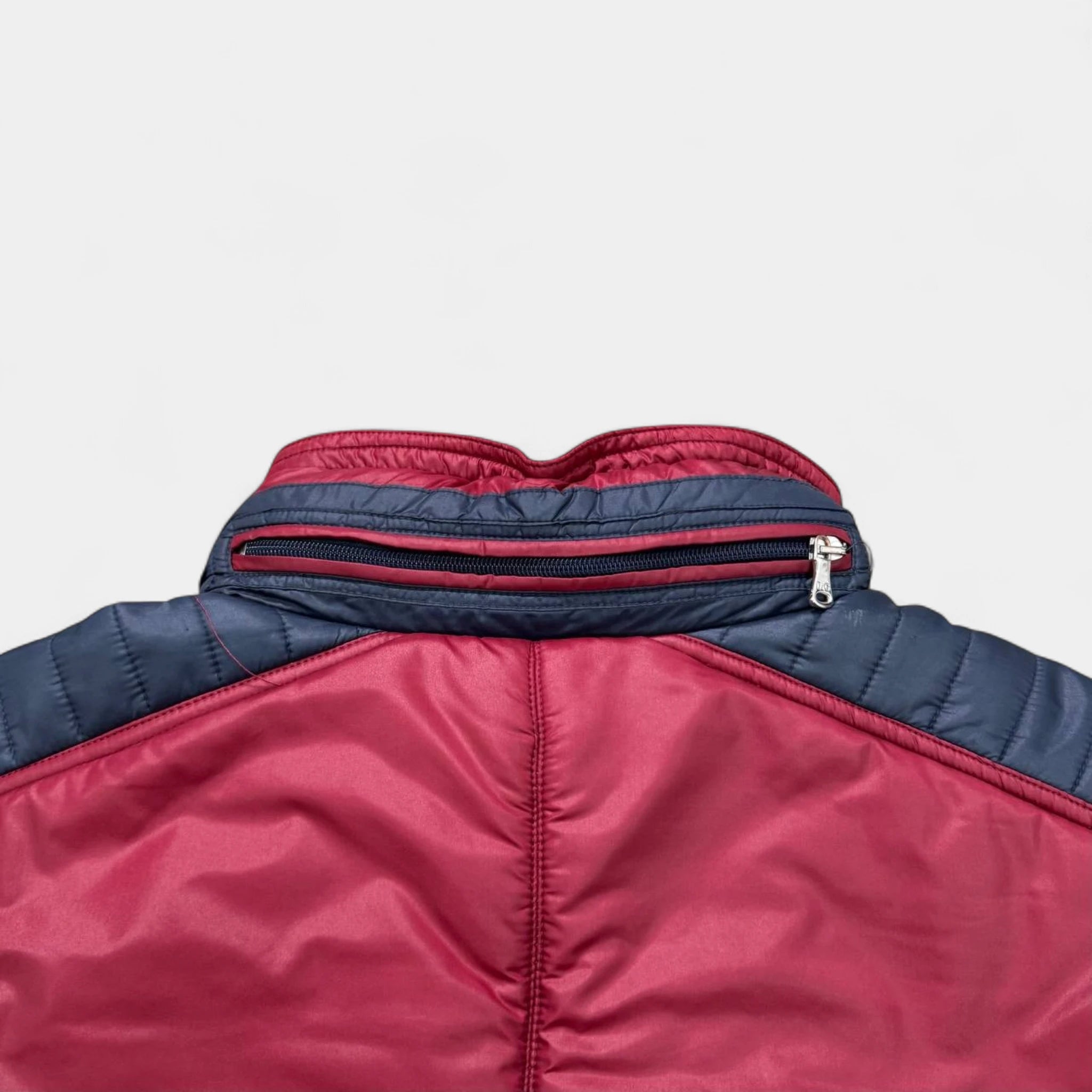 Dolce & Gabbana D&G Moto Red Puffer Jacket