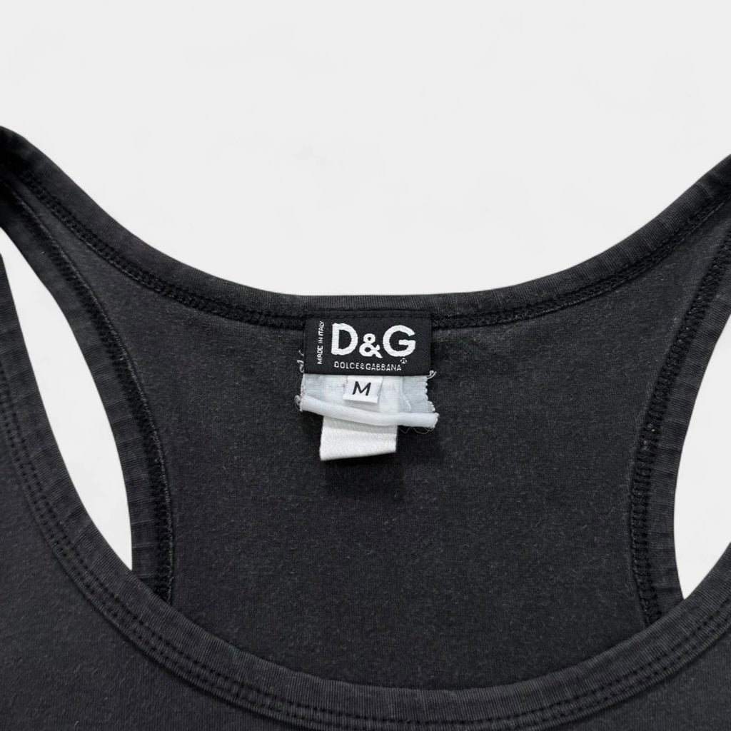Dolce & Gabbana 2000s Freedom Graphic Tank Top