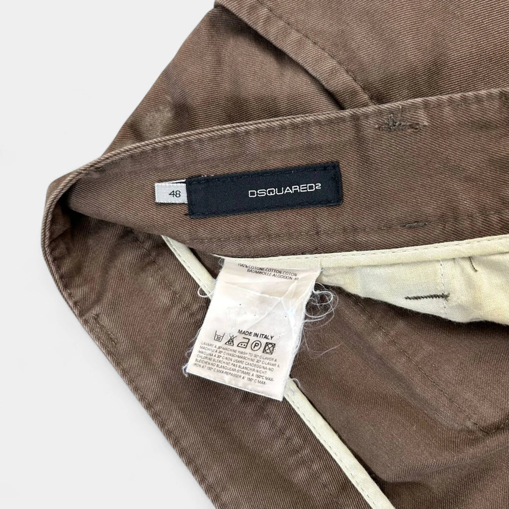 Dsquared Brown Cargo Pants
