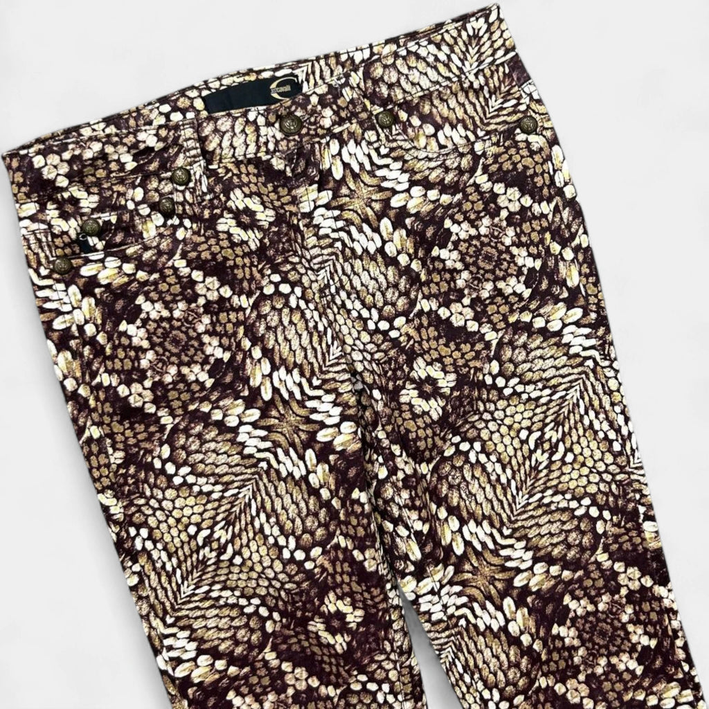 Just Cavalli Geometric Print Pants