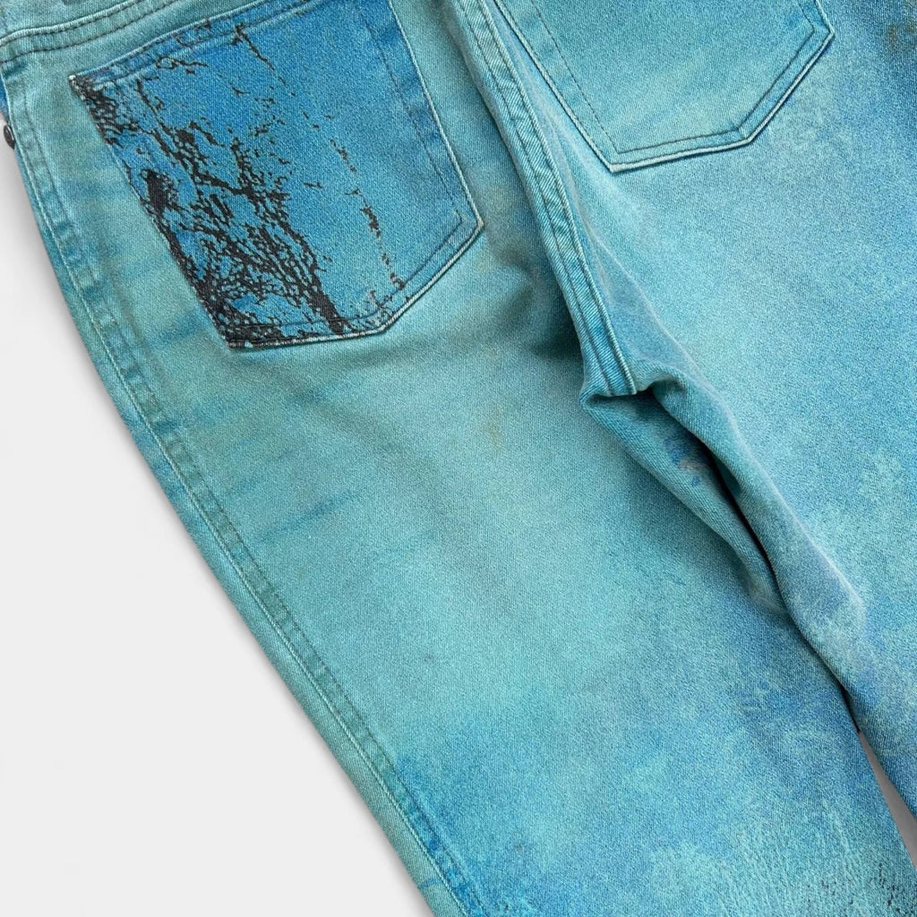 Cavalli 1998 Coral Reef Turquoise Jeans