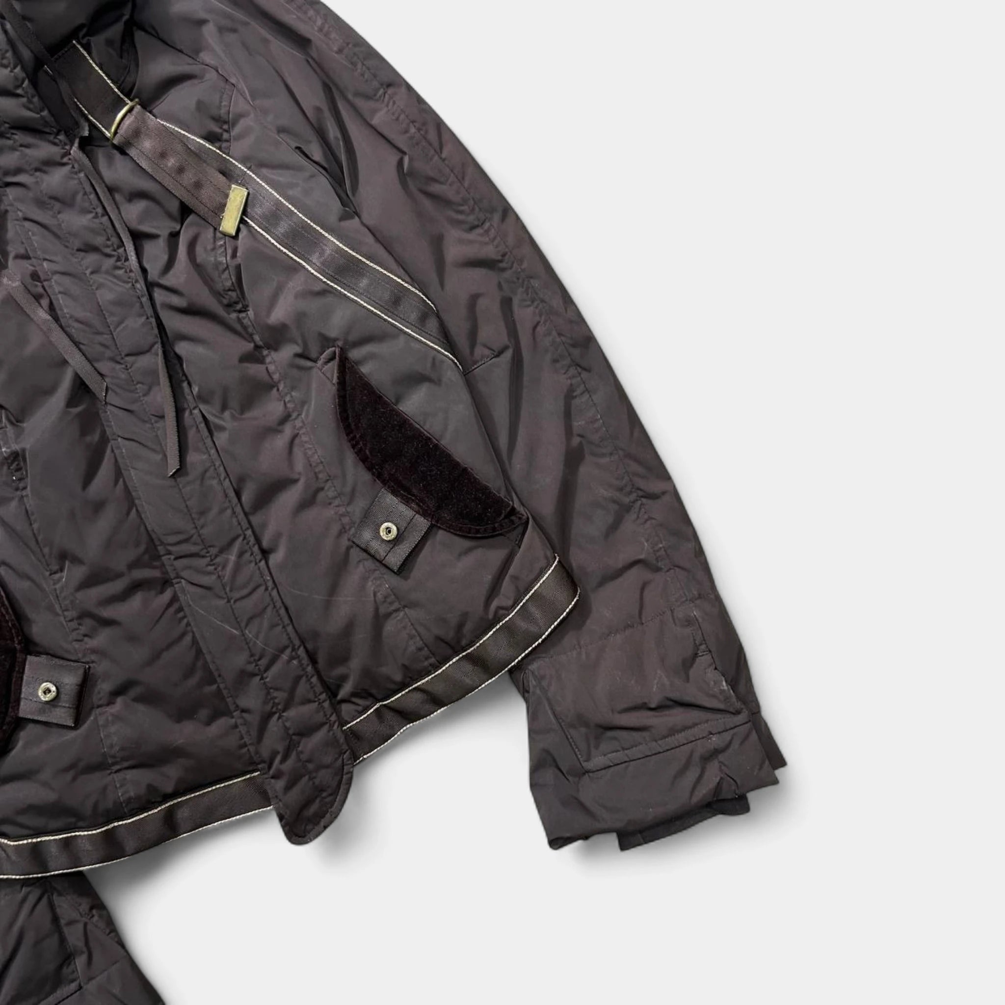 Marithé + François 2000's Girbaud Bondage Parachute Jacket