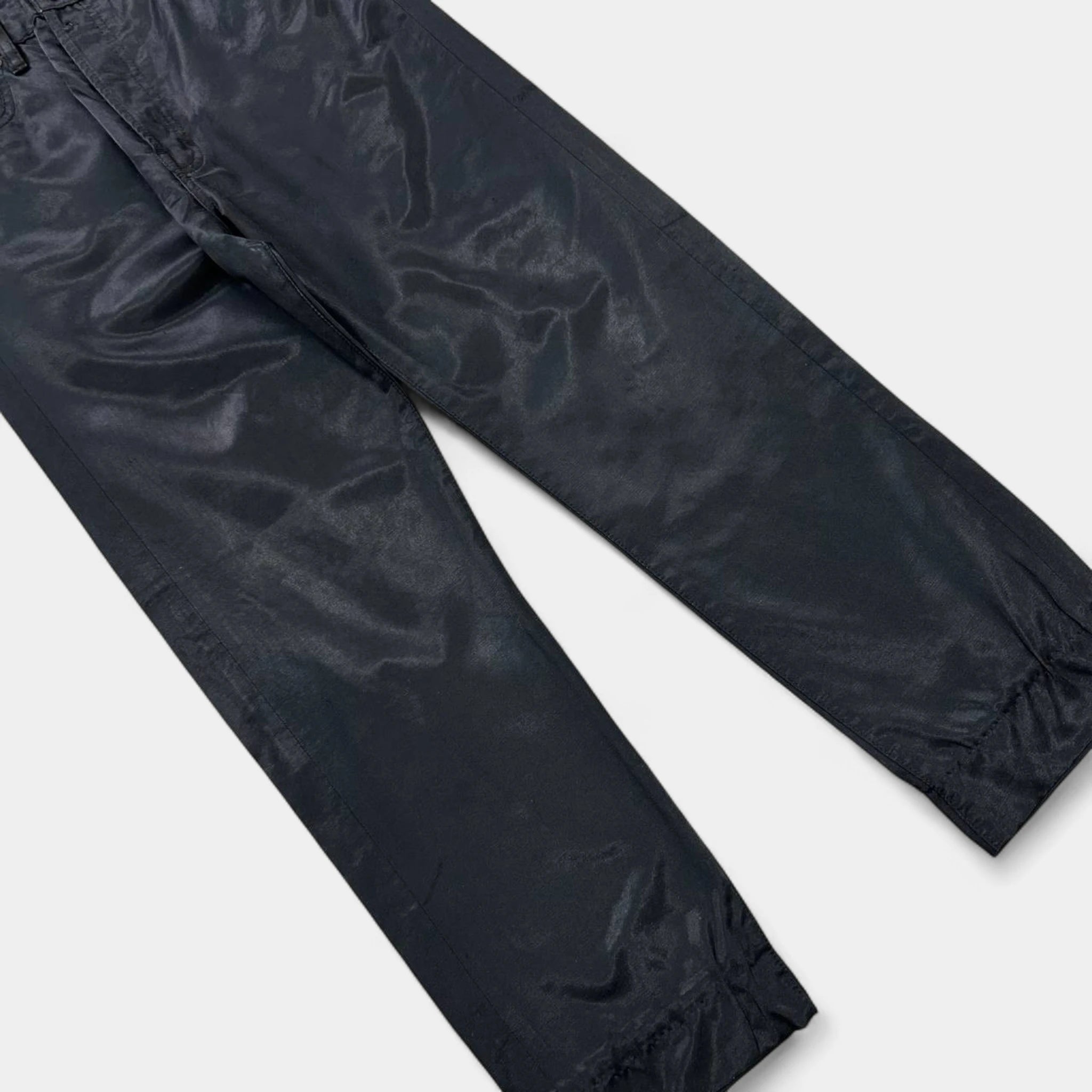 2000s Diesel Shiny Black Pants