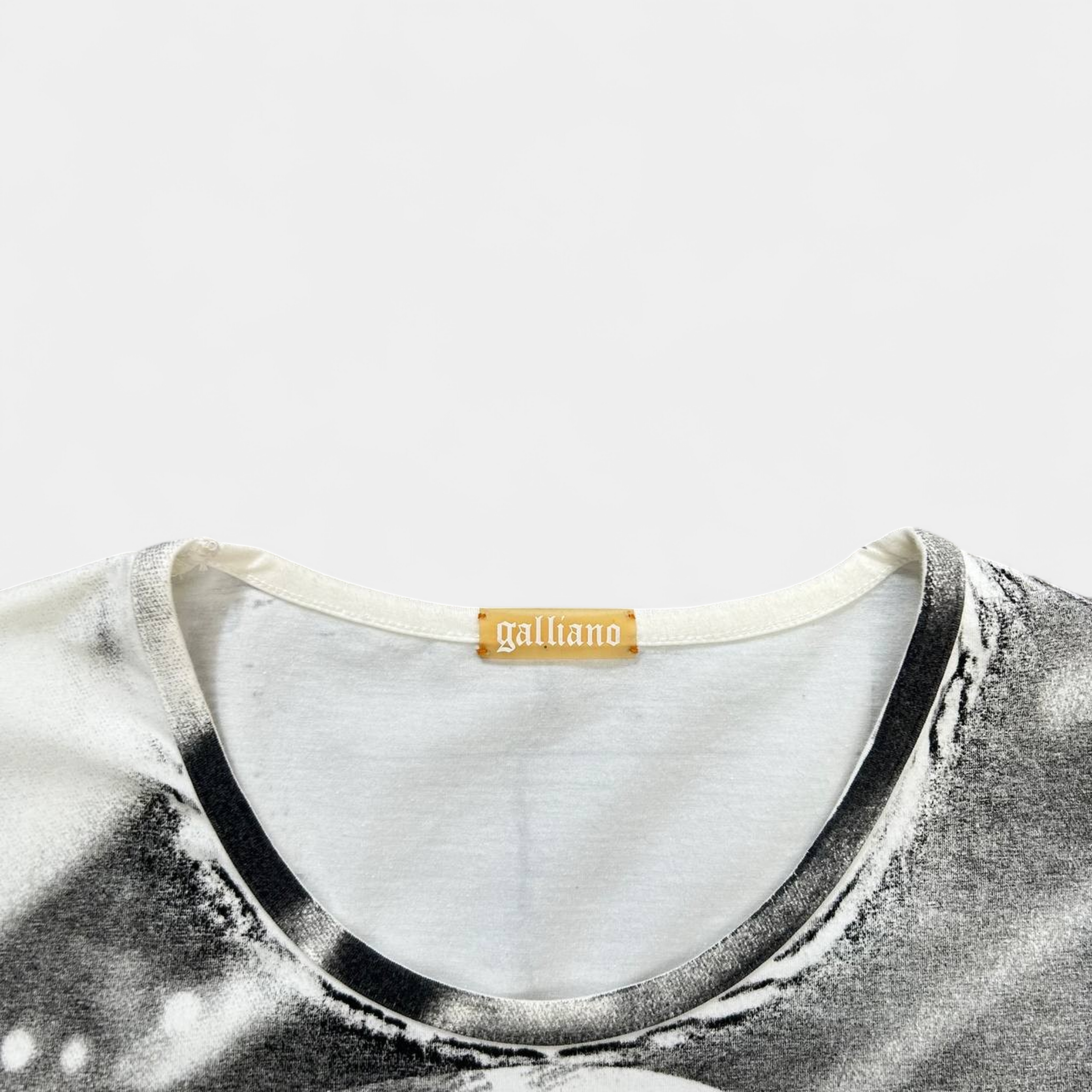 Galliano "Galliano's Club" Self-Portrait Graphic Tee