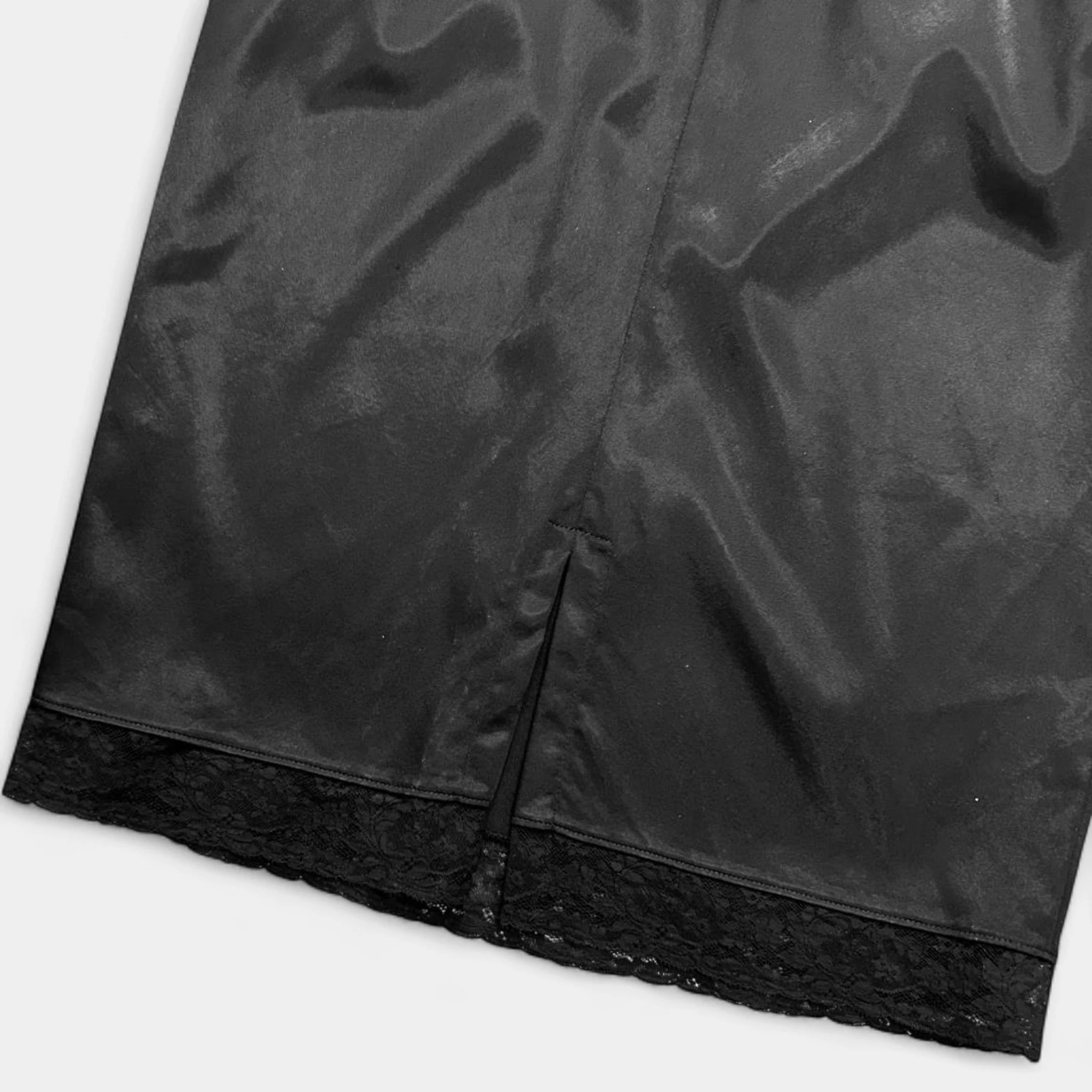 Dolce & Gabbana 2001 Corset Lace Up Black Dress