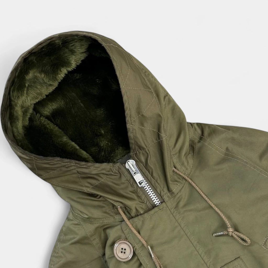 Lad Musician Explorer Green Parka Jacket