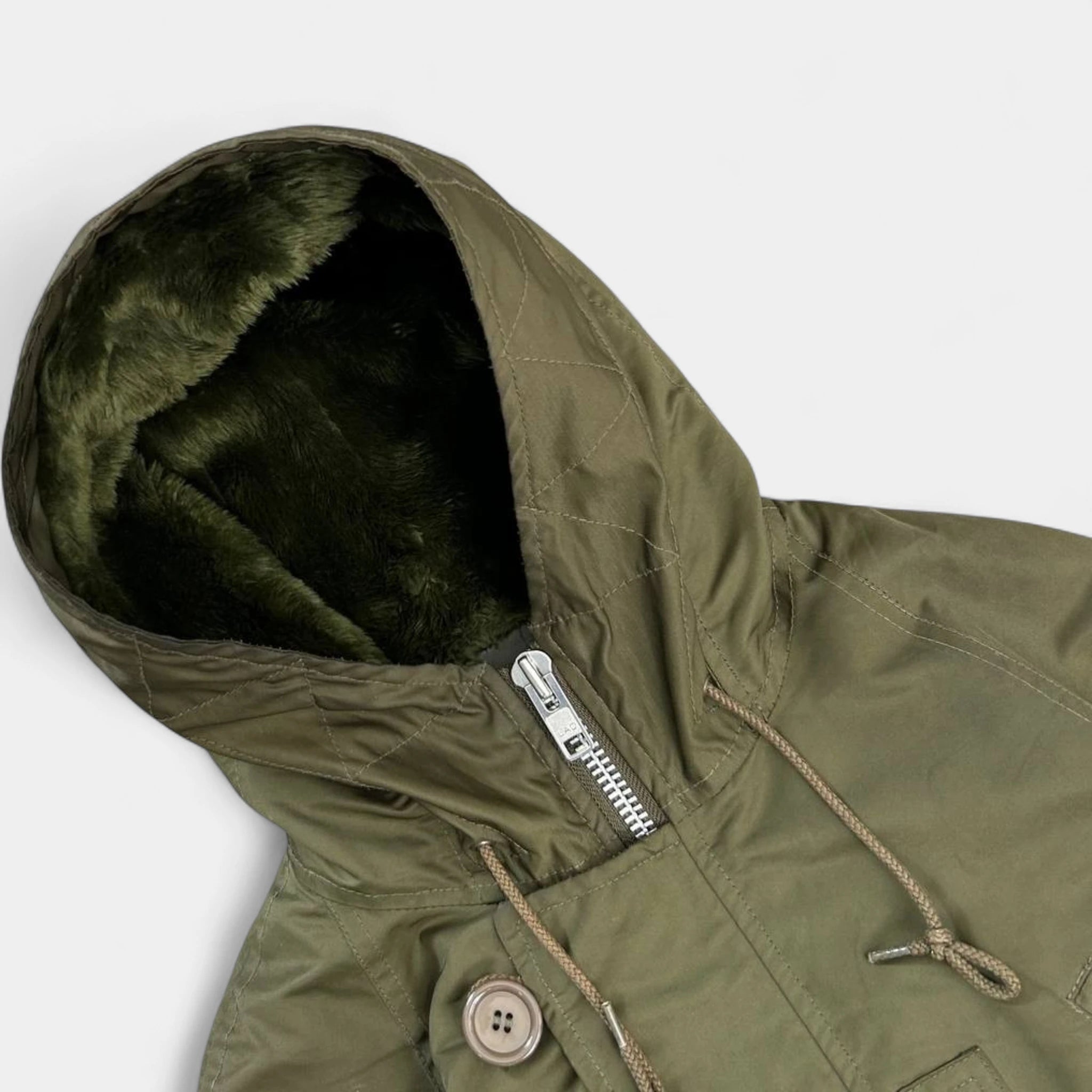 Lad Musician Explorer Green Parka Jacket