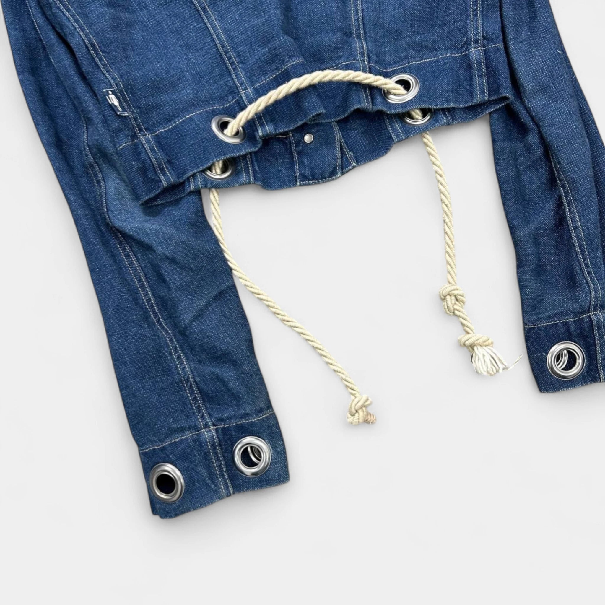 Jean Paul Gaultier 90's Rope Denim Jacket
