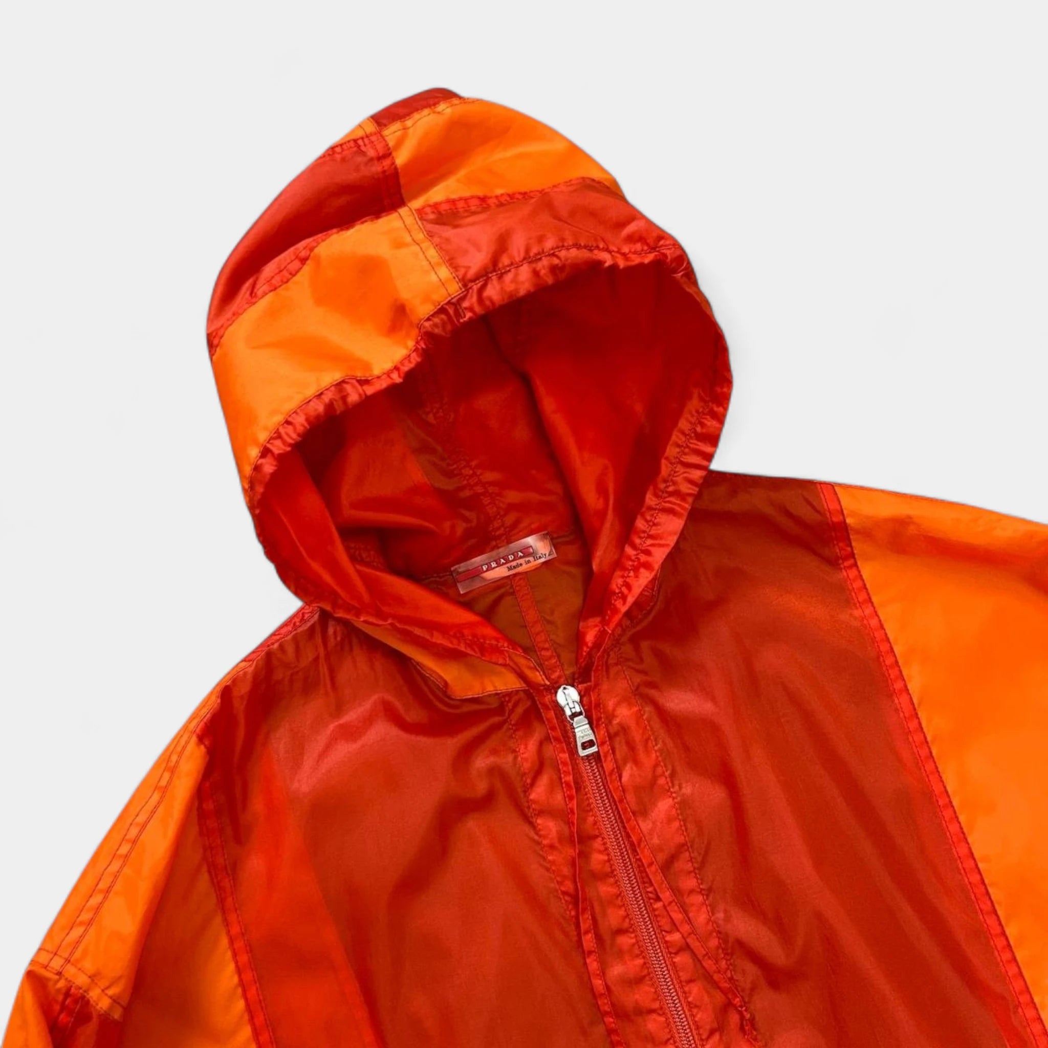 Prada Nylon Orange Light Jacket