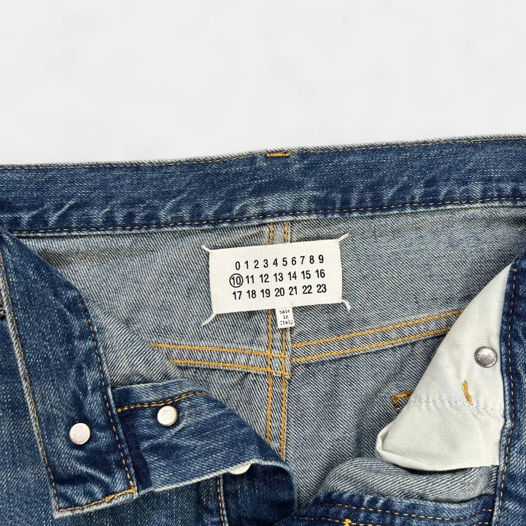 Maison Margiela MM10 Washed Blue Jeans