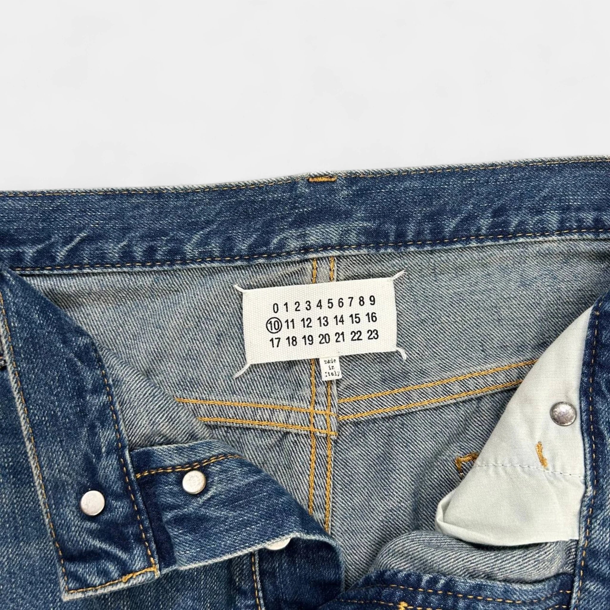 Maison Margiela MM10 Washed Blue Jeans