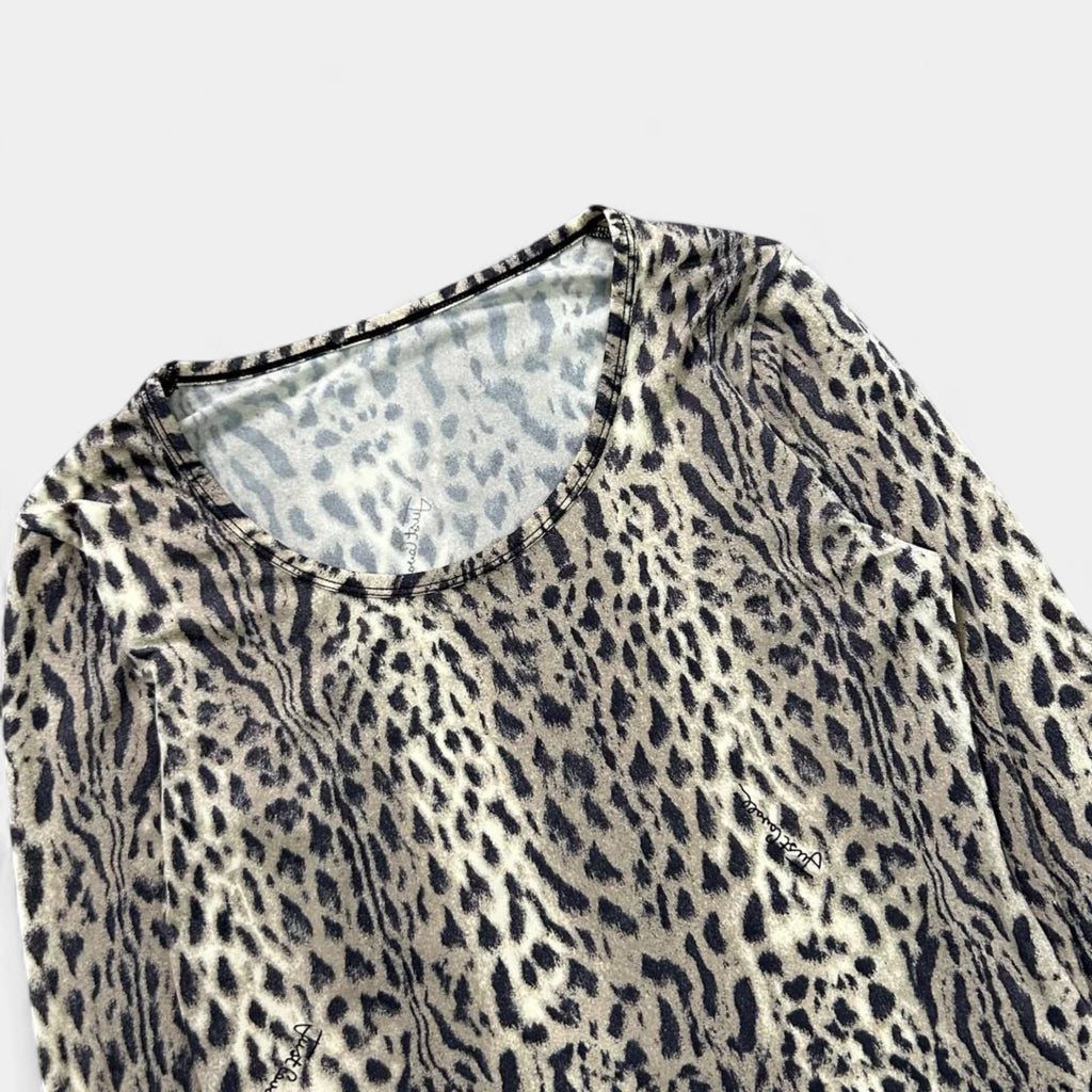 Just Cavalli Leopard Long Sleeve Underwear