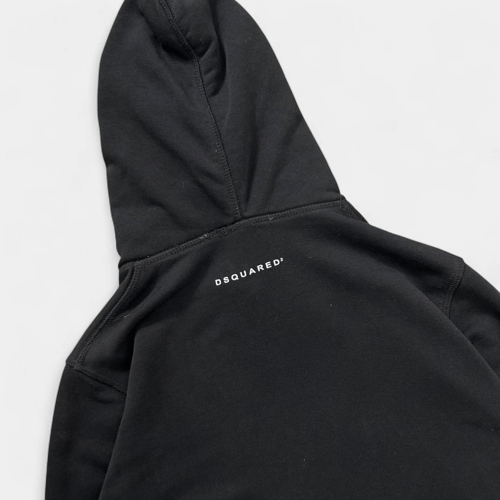 Dsquared2 Western Graphic Black Hoodie