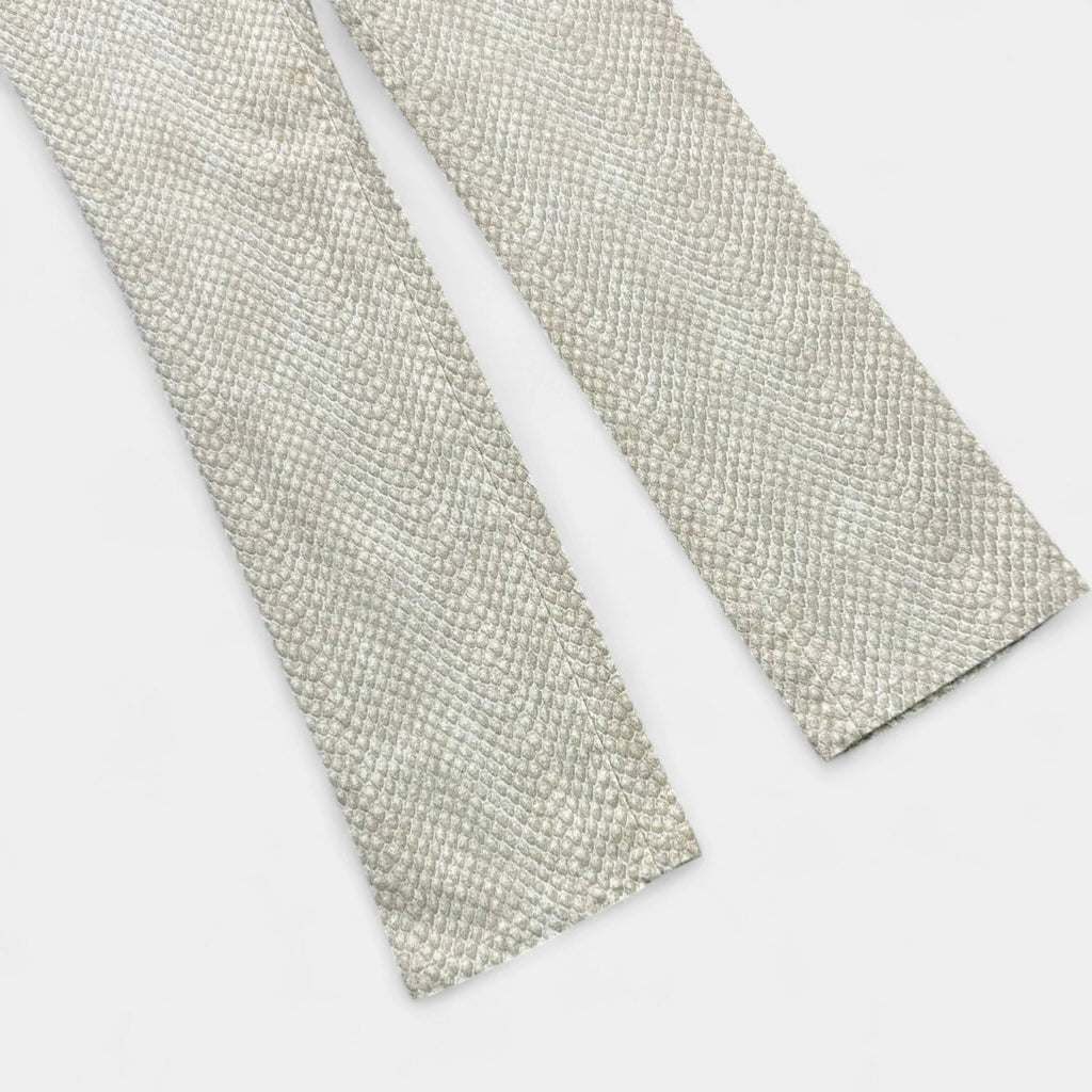 Cavalli High Rise Jeans Snake Print Straight Cut Pants