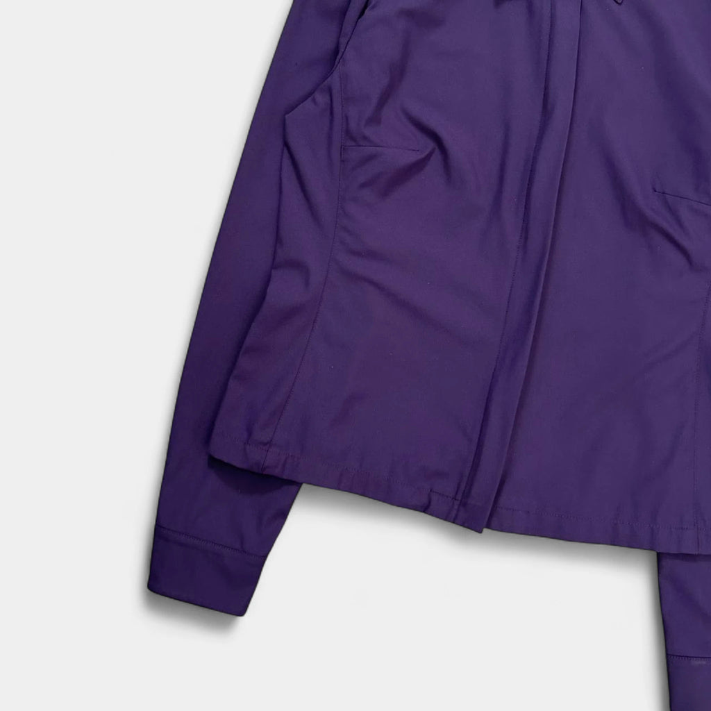 Prada Purple 2000's Technical Nylon Shirt