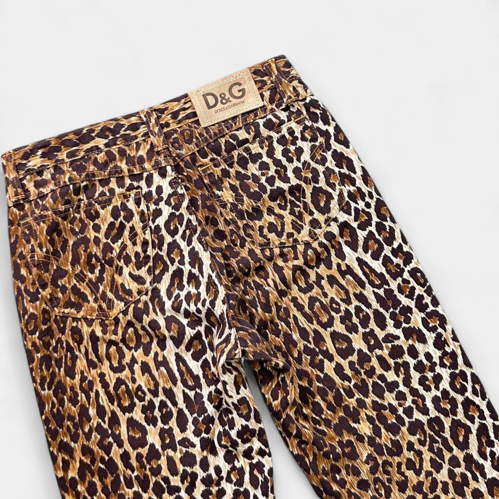 Dolce & Gabbana Leopard Skinny Jeans