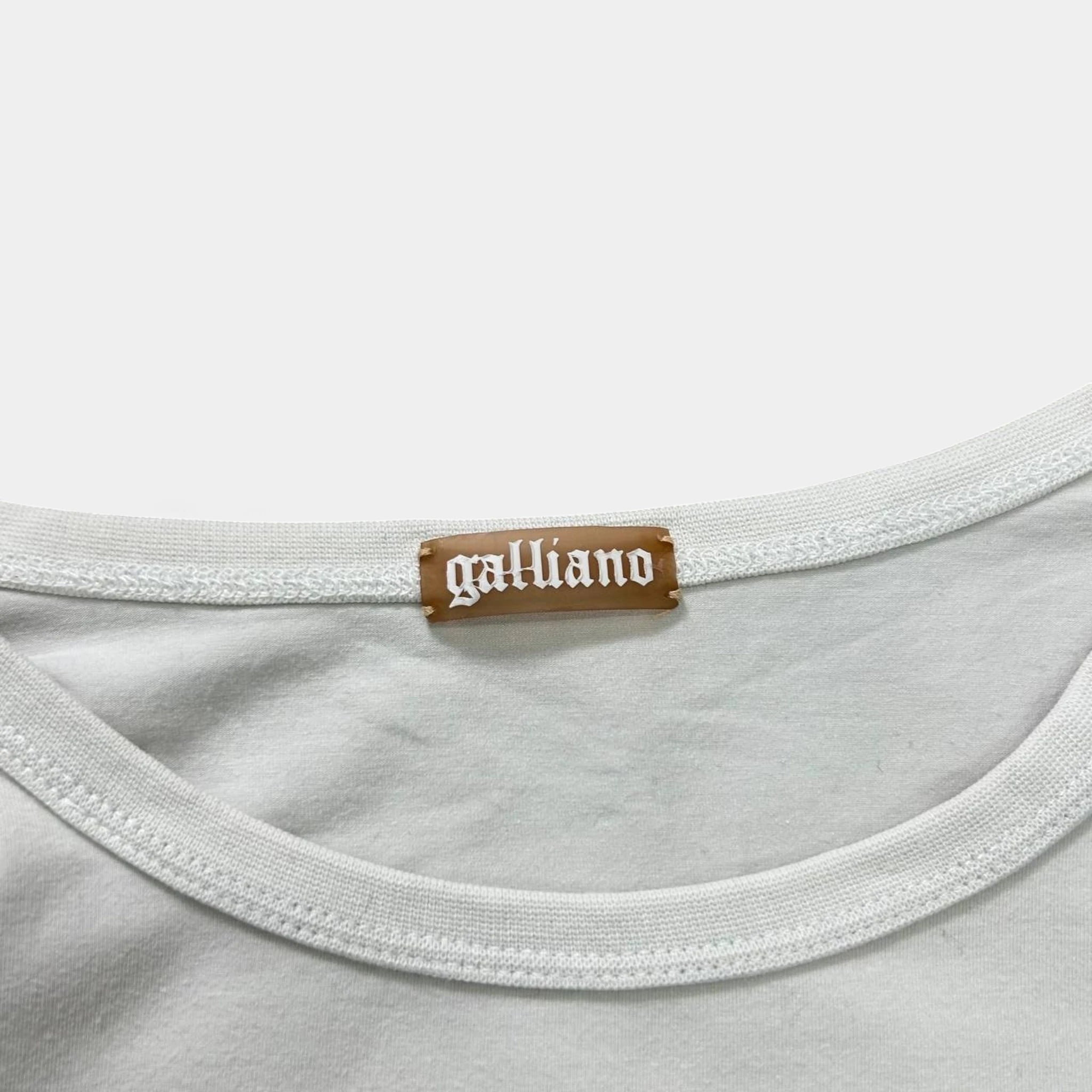 Galliano Self-Portrait Long Sleeve Tee