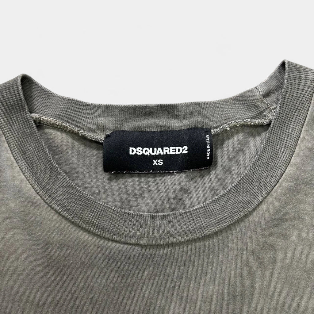 Dsquared2 Western Graphic Grey T-Shirt