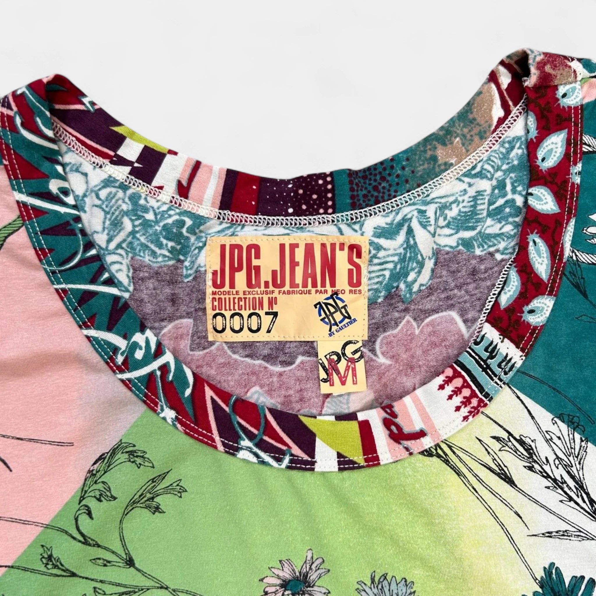 Jean Paul Gaultier Floral Floral Tank Top