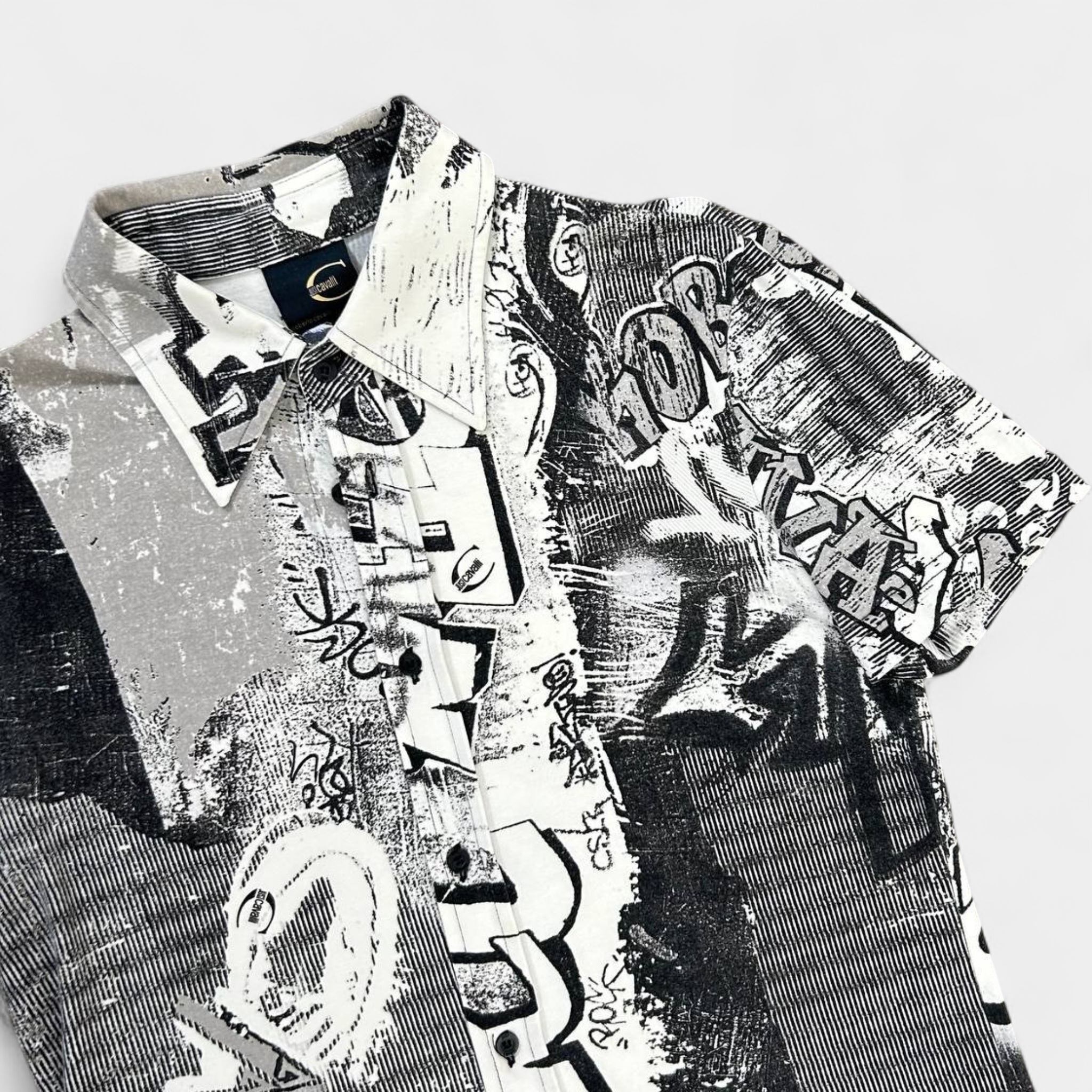 Just Cavalli Graffiti Shirt