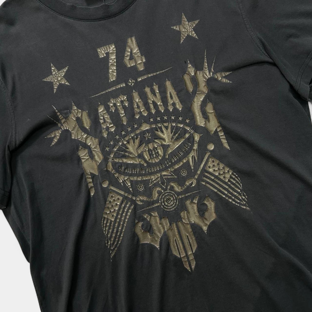 Givenchy by Riccardo Tisci Vintage Black "Satana 74" Graphic T-Shirt