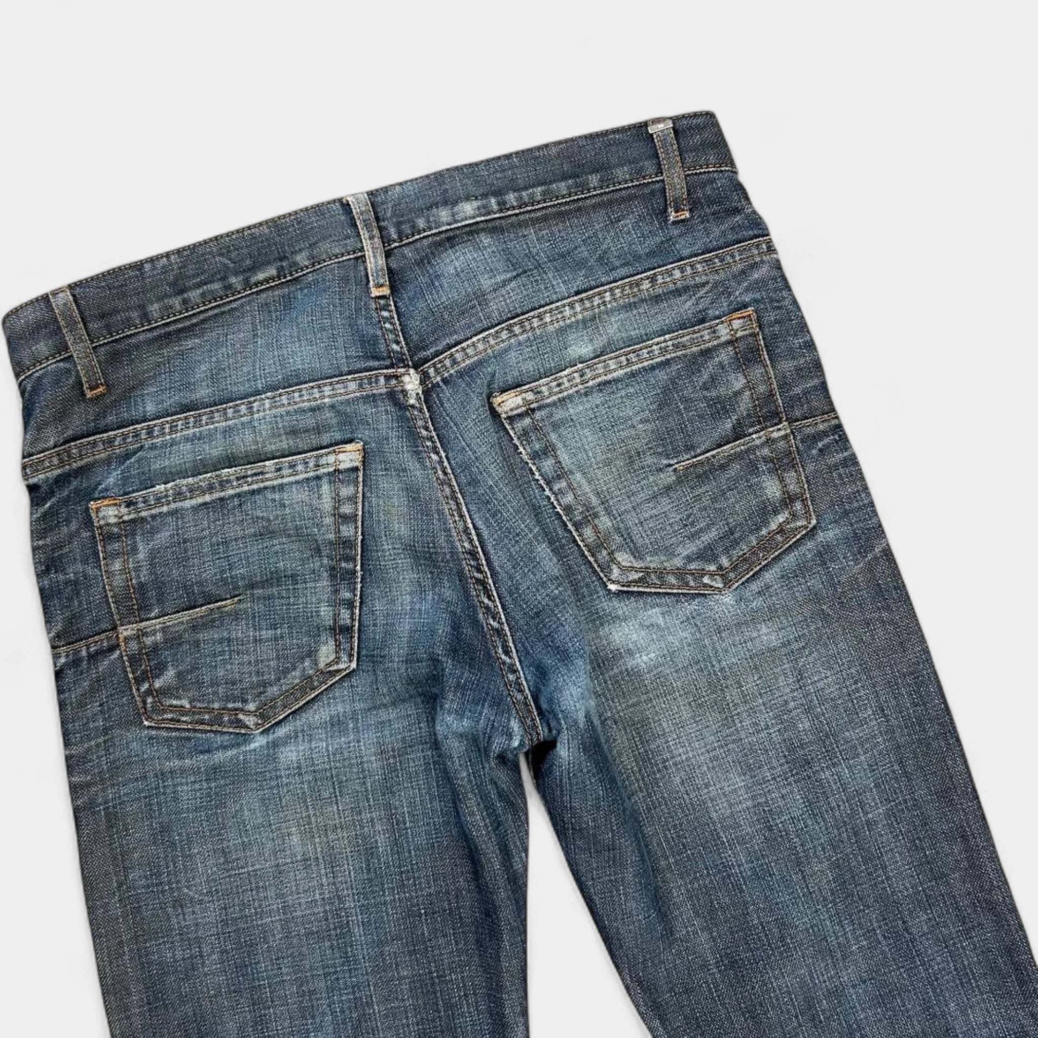 Dior Homme Skinny Indigo Blue Skinny Jeans