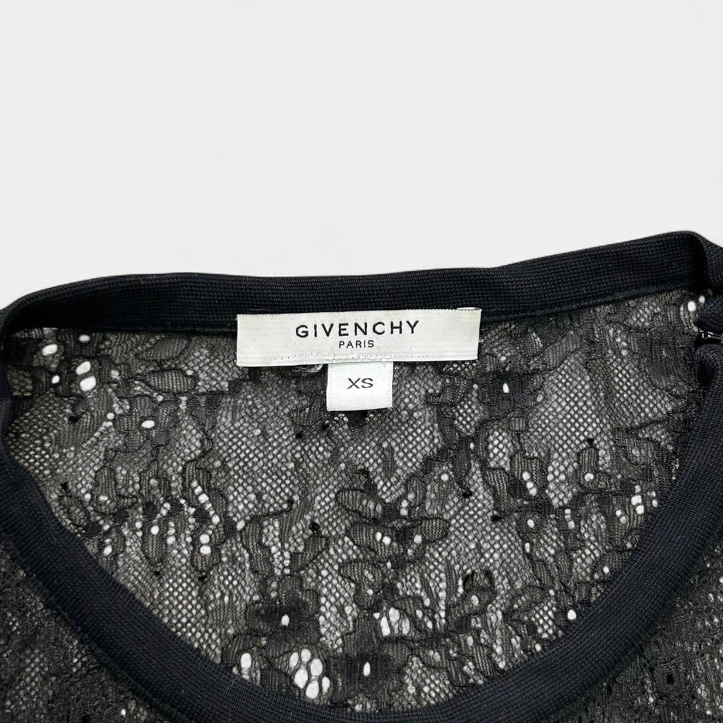 Givenchy "74 Favela" Riccardo Tisci See-Through Mesh