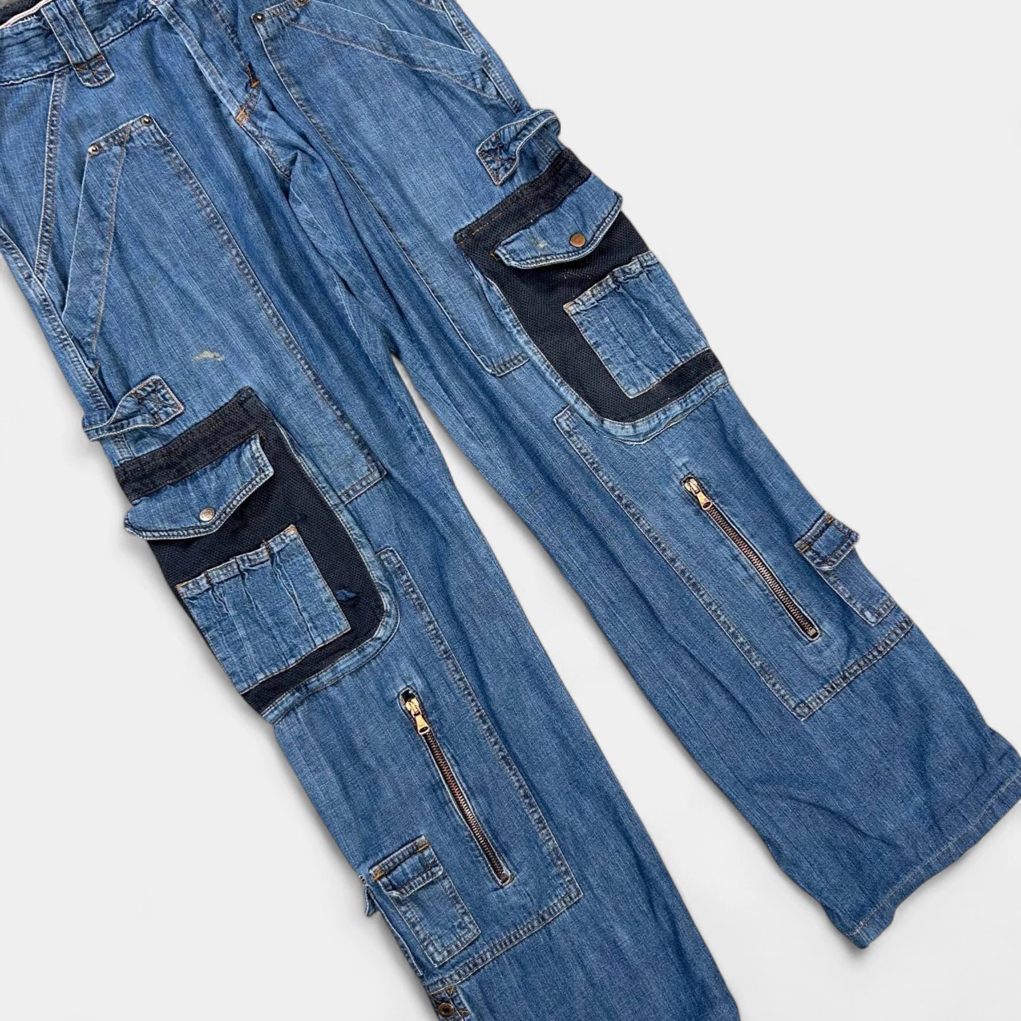 Dolce & Gabbana 2003 Cargo Denim Jeans