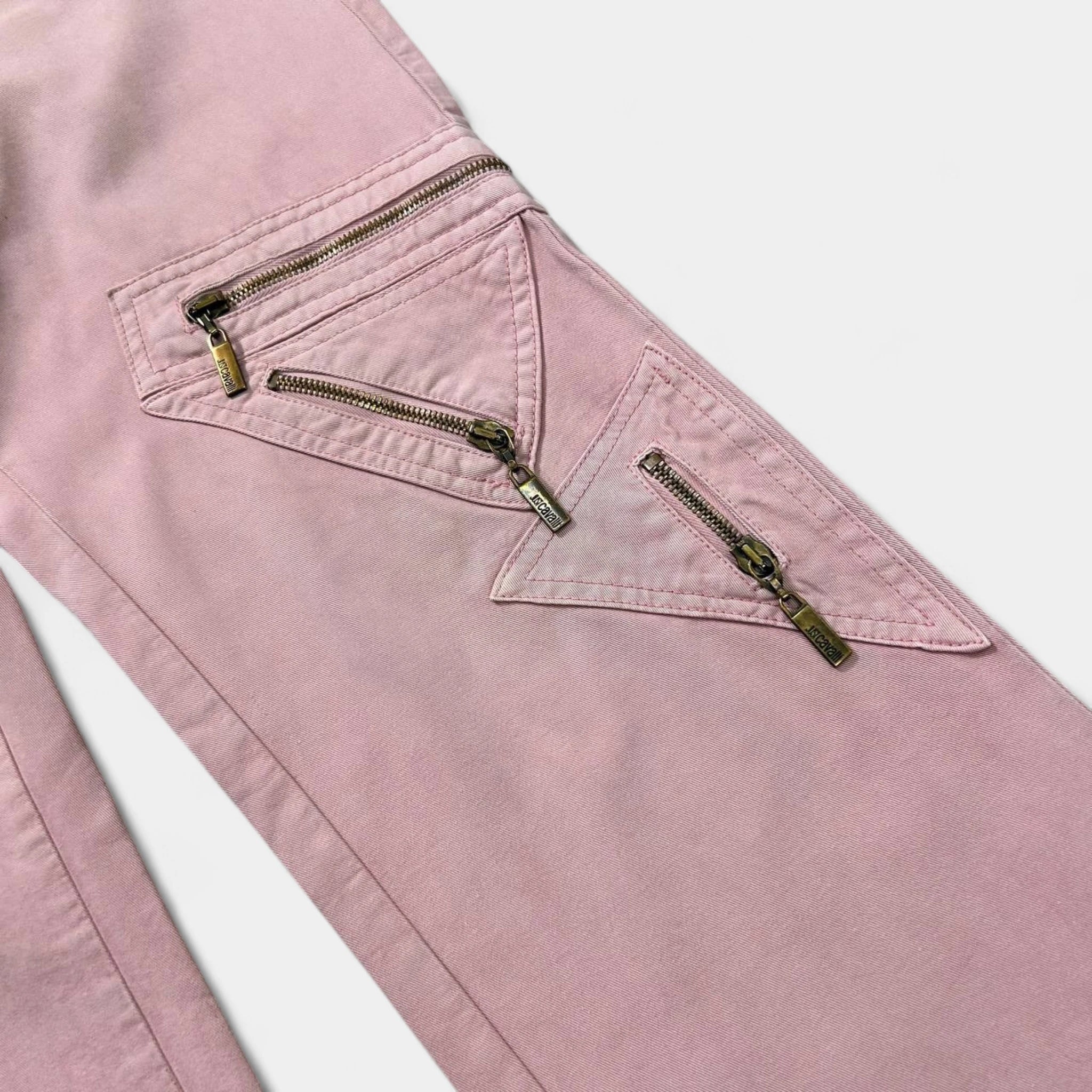 Just Cavalli 2000s Pink Cargo Pants