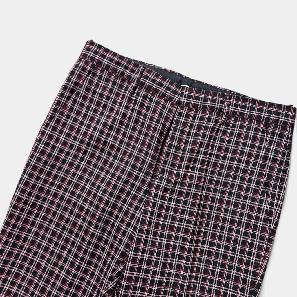 Miu Miu 3/4 Checkered Pants