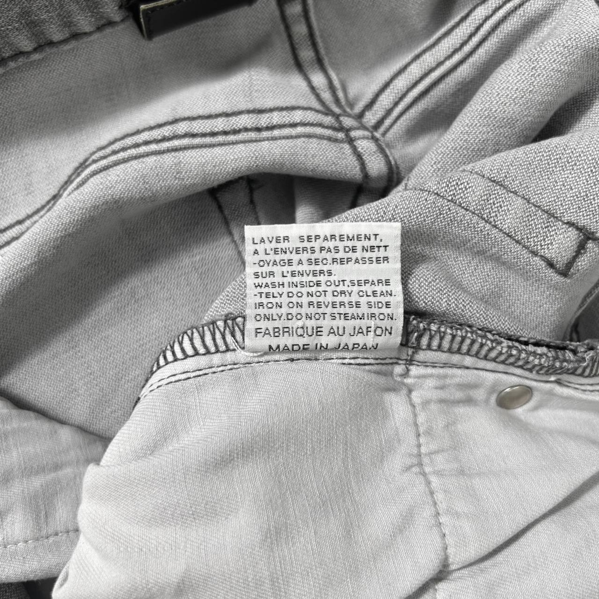 Dior Hedi Slimane Grey Jeans
