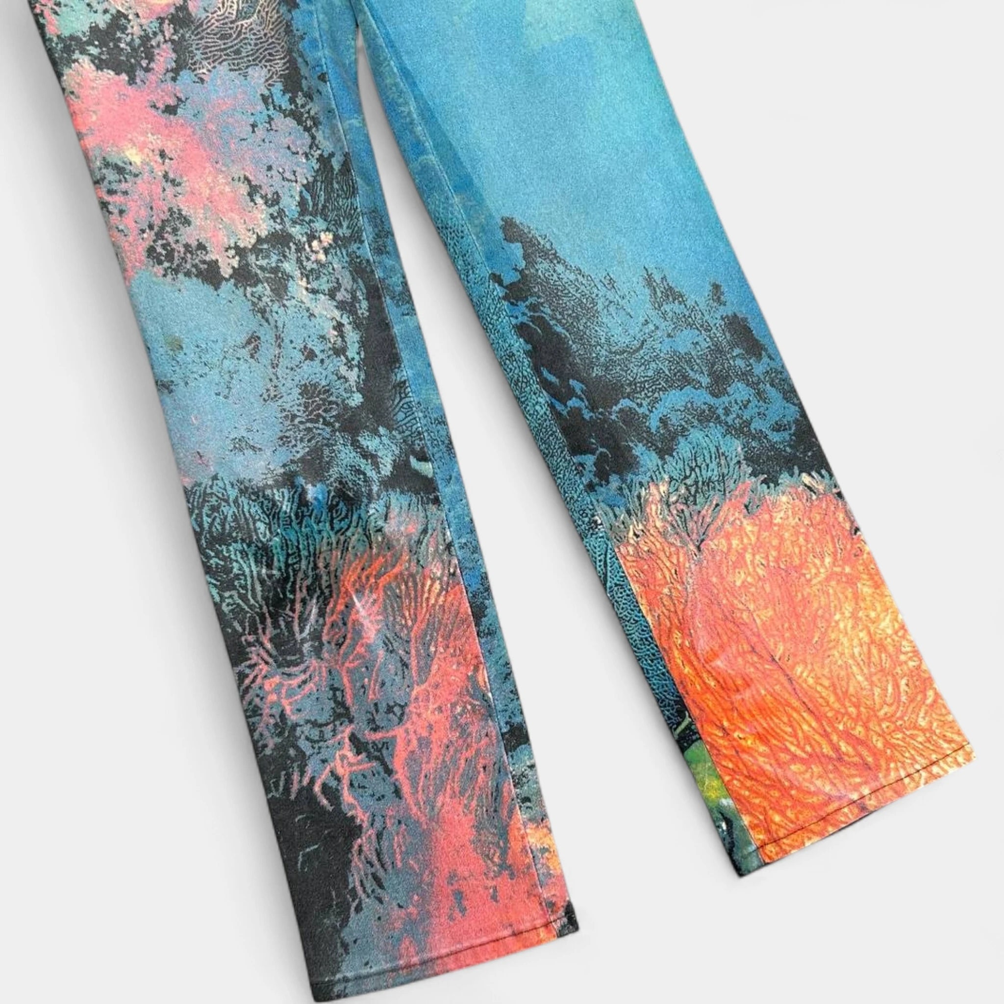 Cavalli 1998 Coral Reef Turquoise Jeans