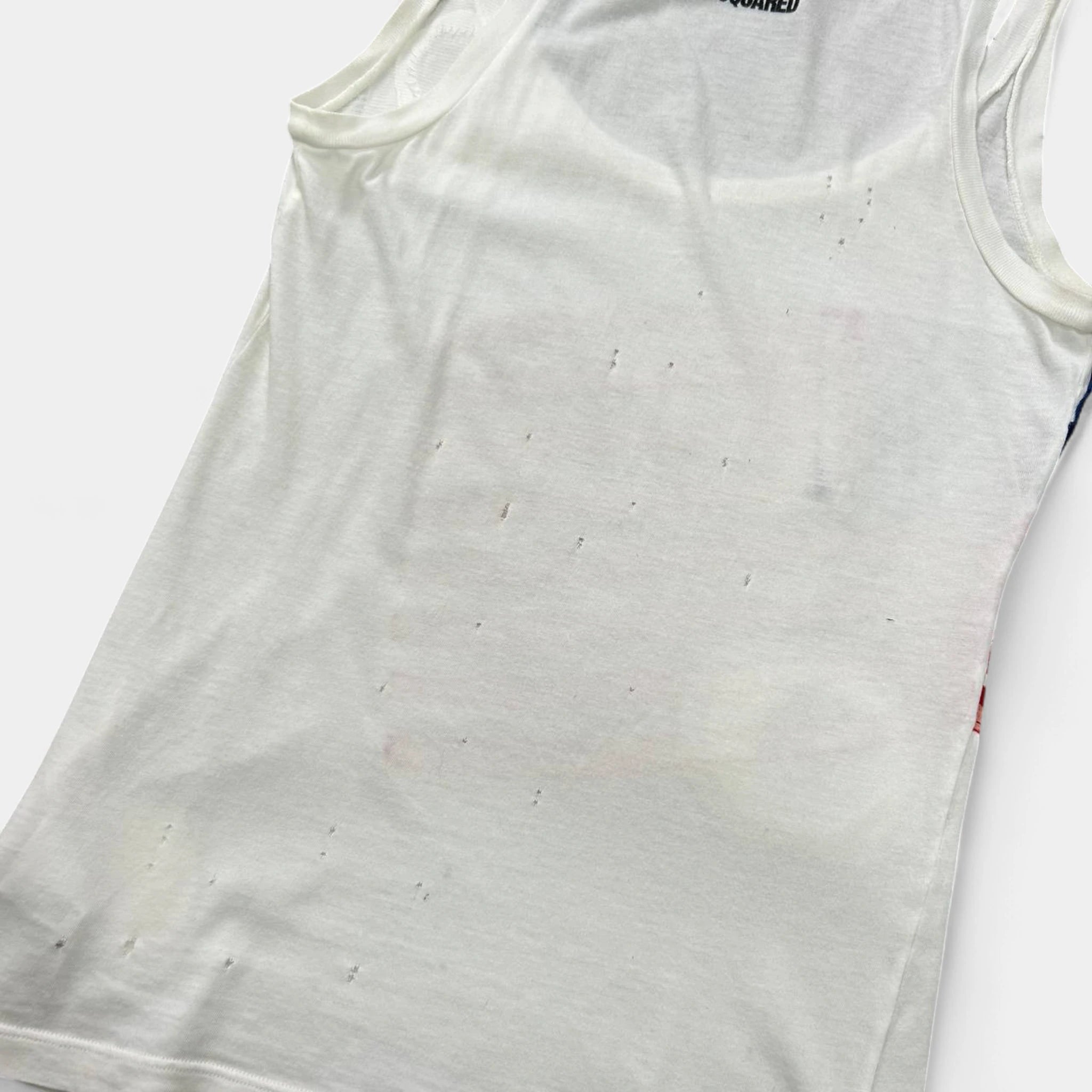 Dsquared2 USA Flag Appliqué Tanktop