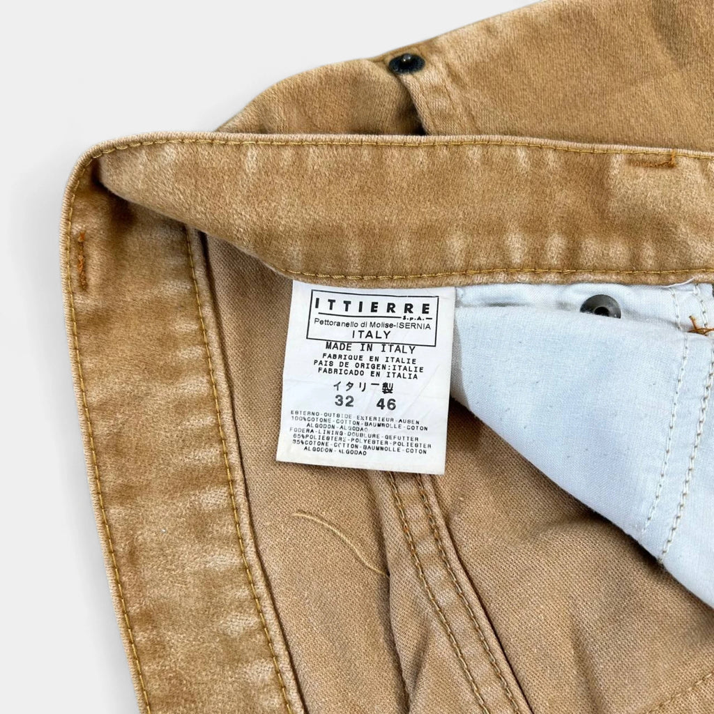 Dolce & Gabbana Beige Vintage Baggy Pants