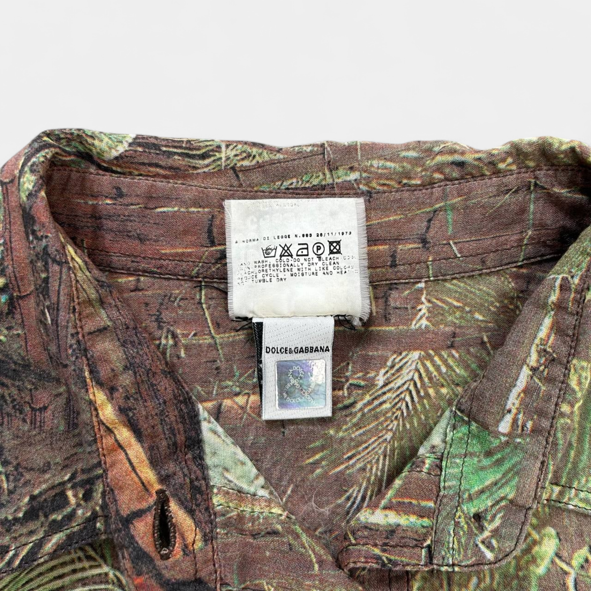 Dolce & Gabbana Jungle Tropical Shirt