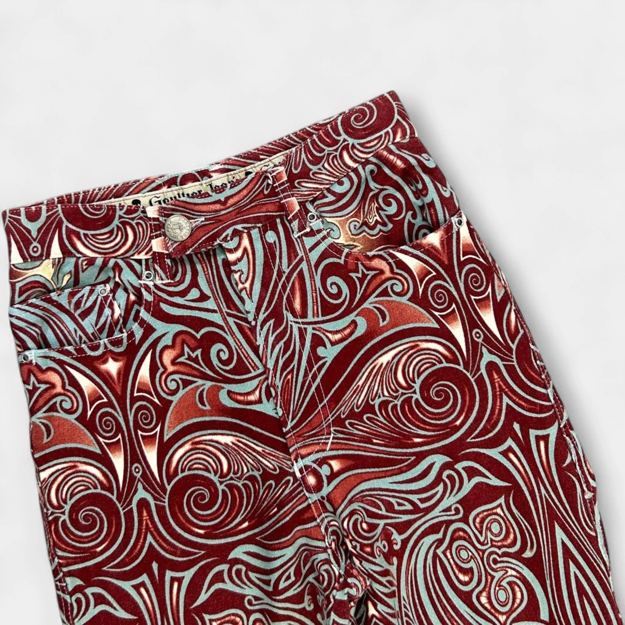 Jean Paul Gaultier 2000's Tribal Pattern Pants