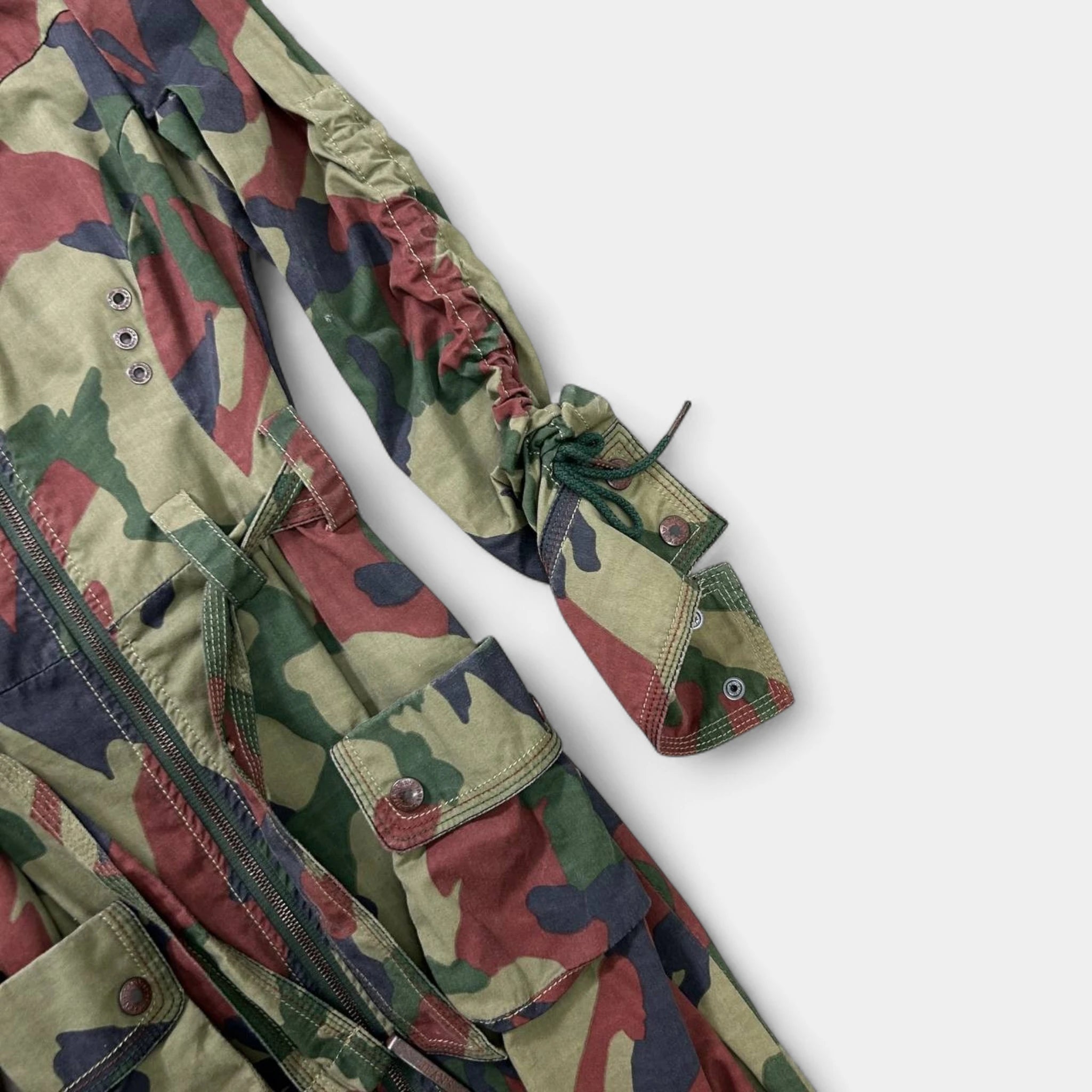 Jean Paul Gaultier Jean's 2000s Cargo Classic Camouflage Vest Dress