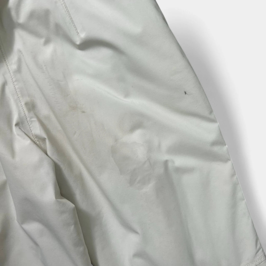 Prada 2000s White Ski Black Tab Pants