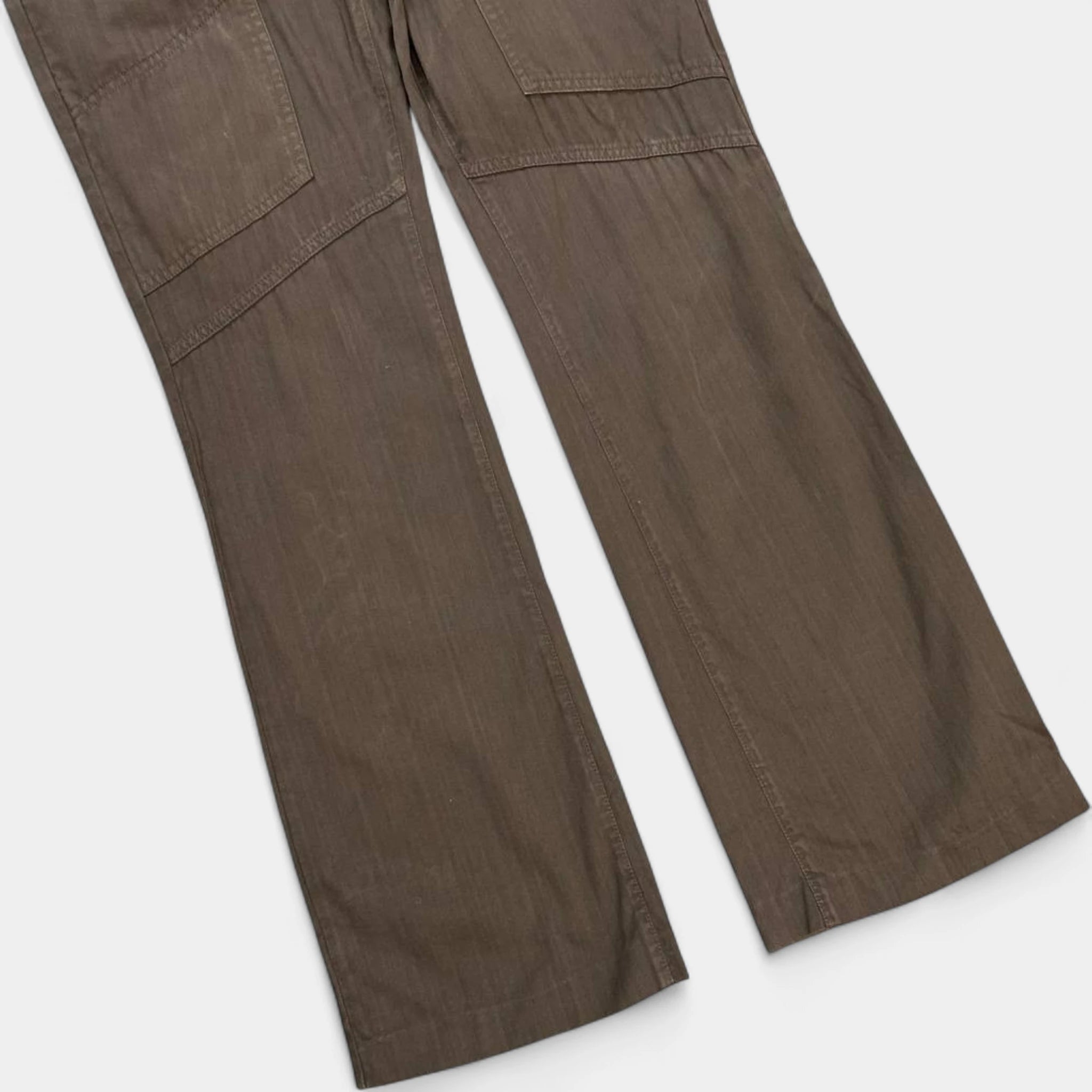 Just Cavalli Brown Flared Pants