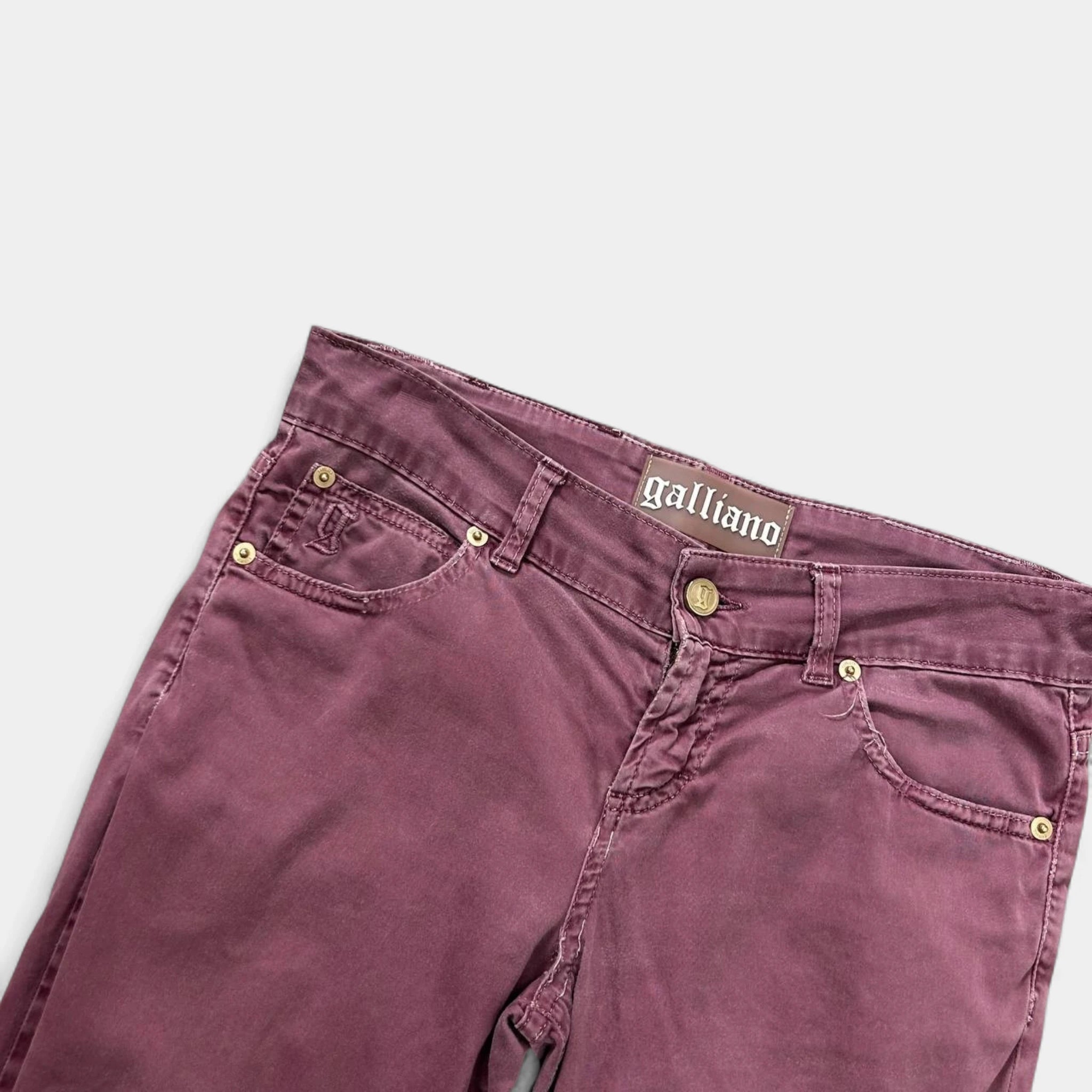 Galliano 2000s Pink Pants