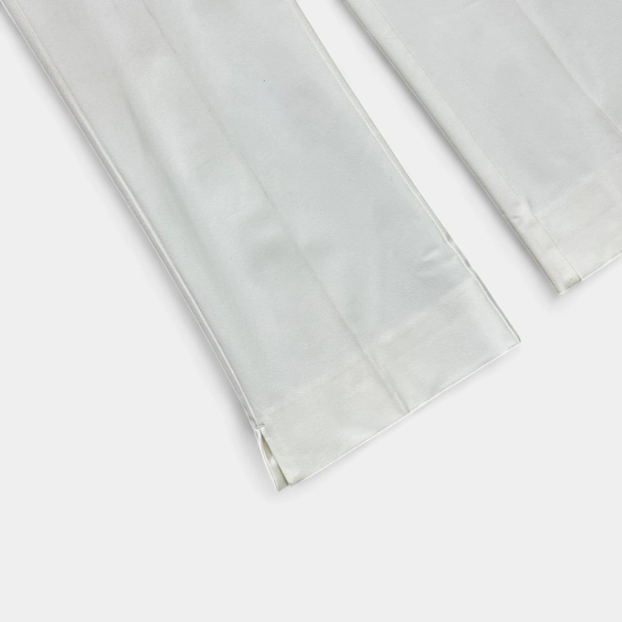 Marithé + François Girbaud White Straight Leg Pants