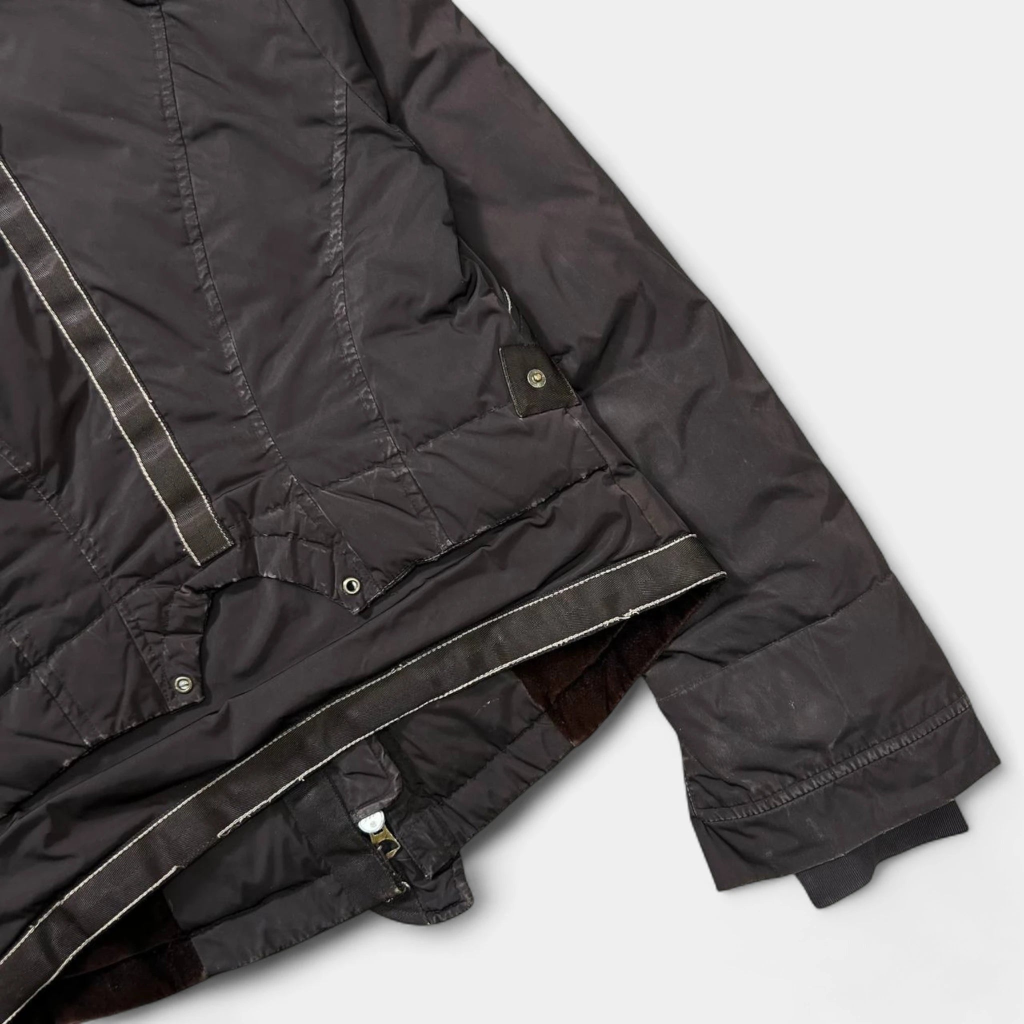 Marithé + François Girbaud Parachute Brown Jacket