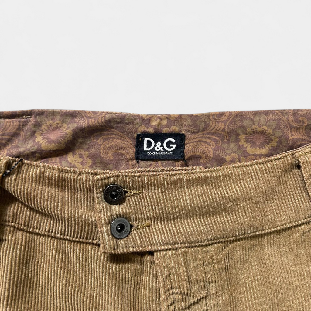 Dolce & Gabbana Corduroy Skirt