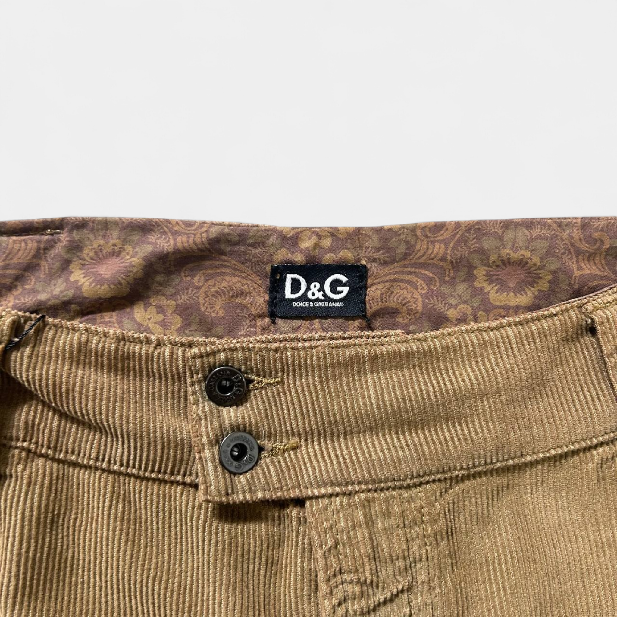 Dolce & Gabbana Corduroy Skirt