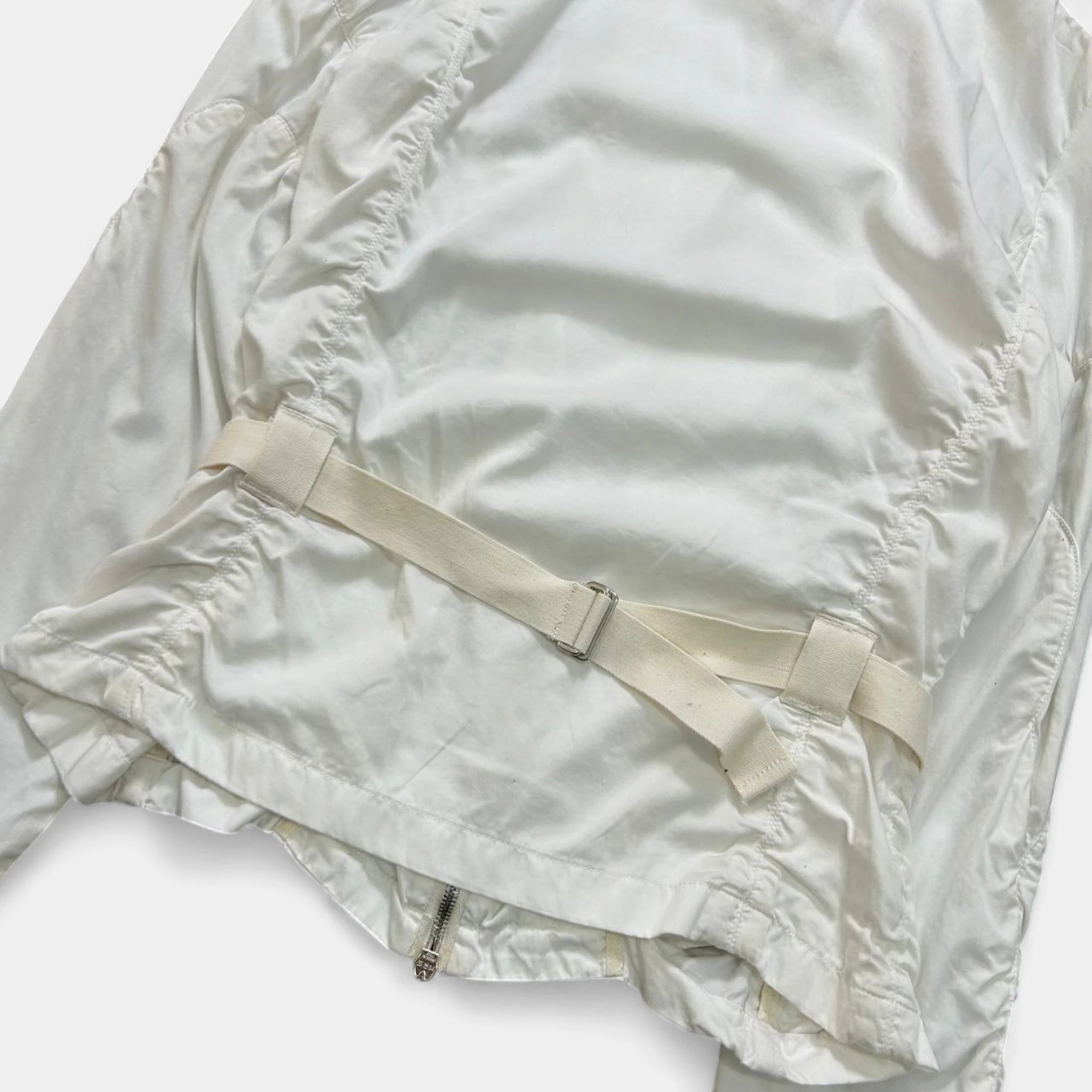 Jean Paul Gaultier Vintage White Technical Jacket